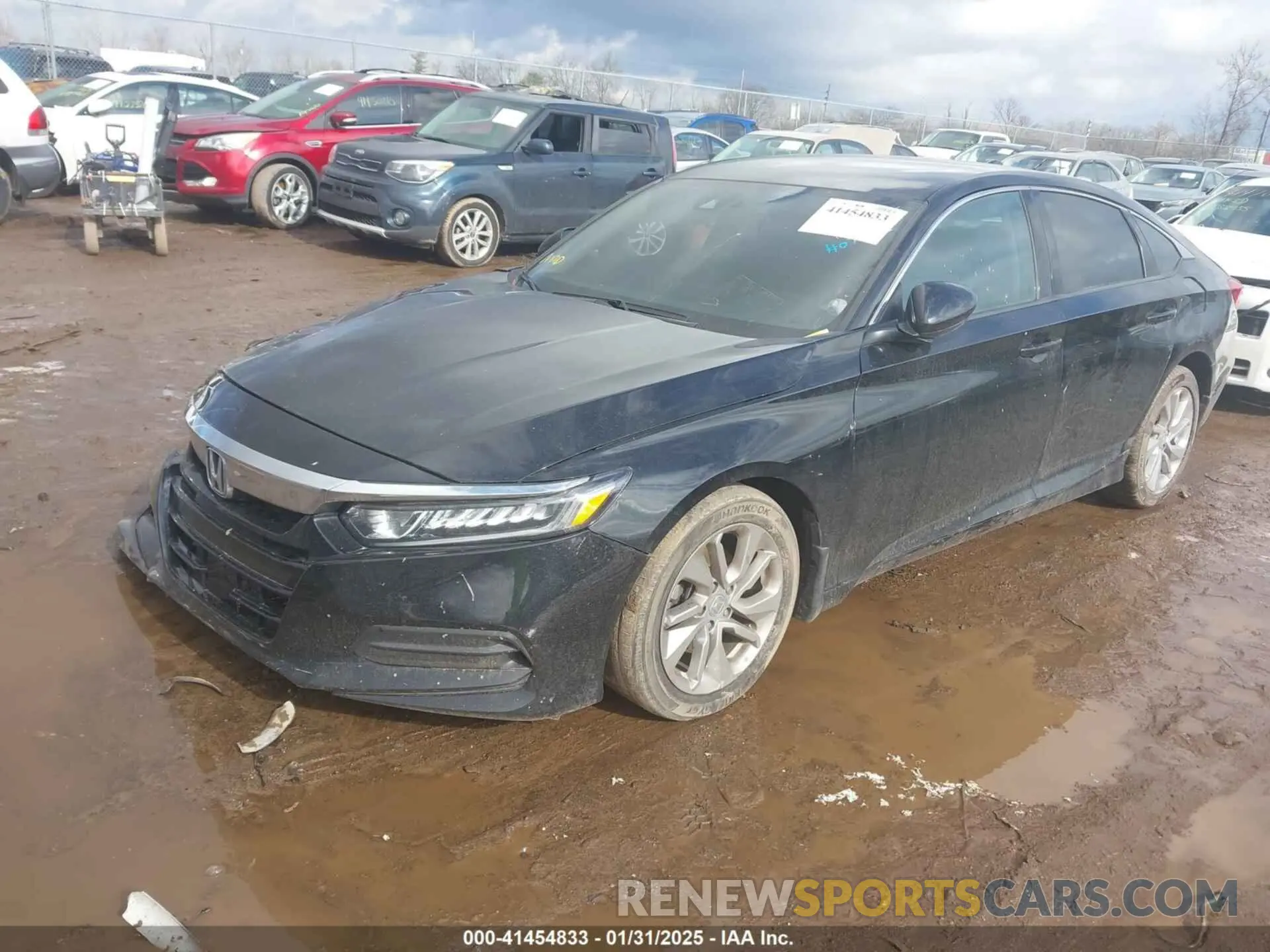 2 fotografías del automóvil dañado 1HGCV1F1XKA071418 HONDA ACCORD 2019