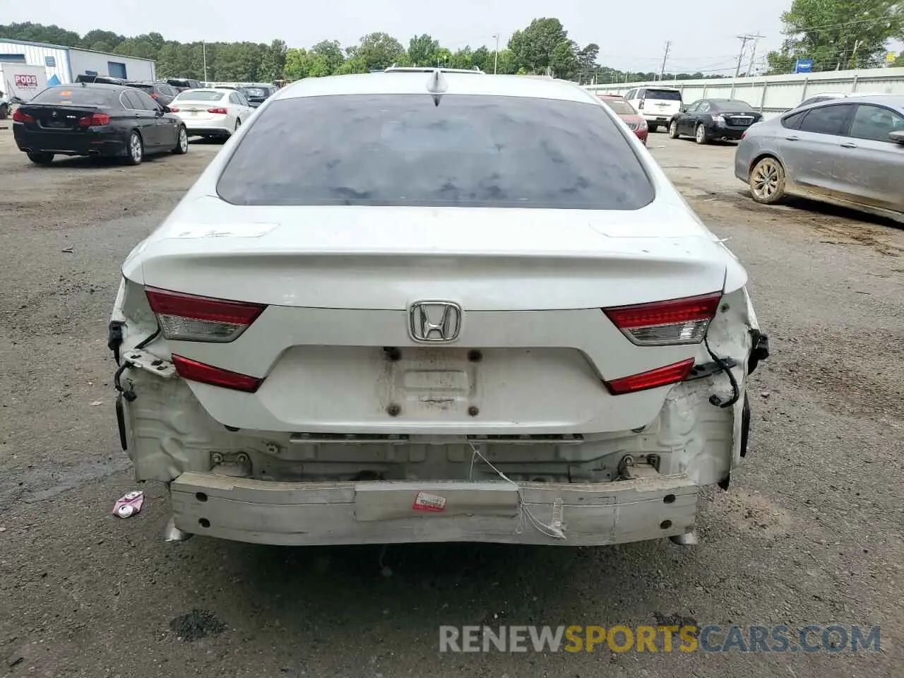 6 fotografías del automóvil dañado 1HGCV1F1XKA173981 HONDA ACCORD 2019