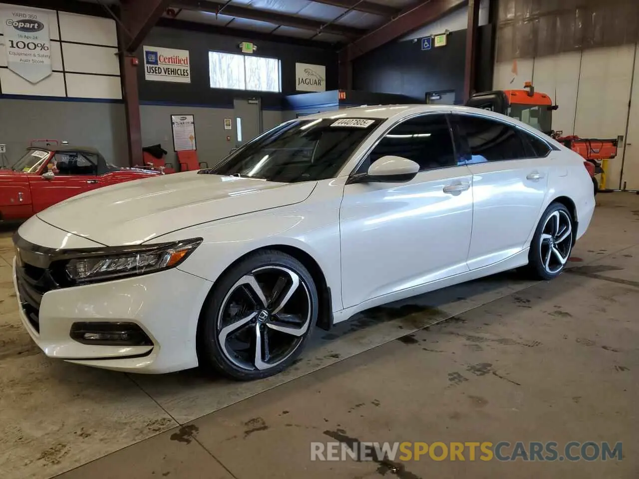 1 fotografías del automóvil dañado 1HGCV1F30KA047615 HONDA ACCORD 2019