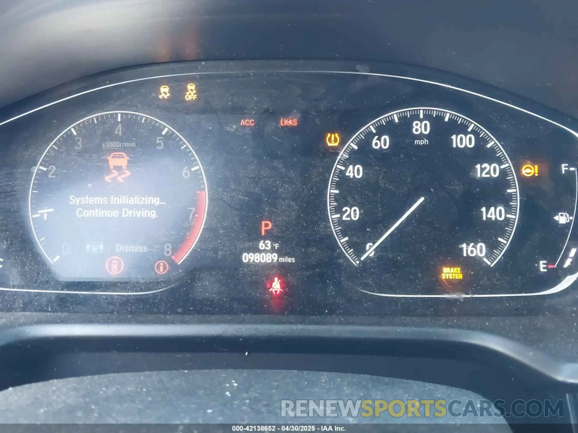 7 fotografías del automóvil dañado 1HGCV1F30KA078296 HONDA ACCORD 2019