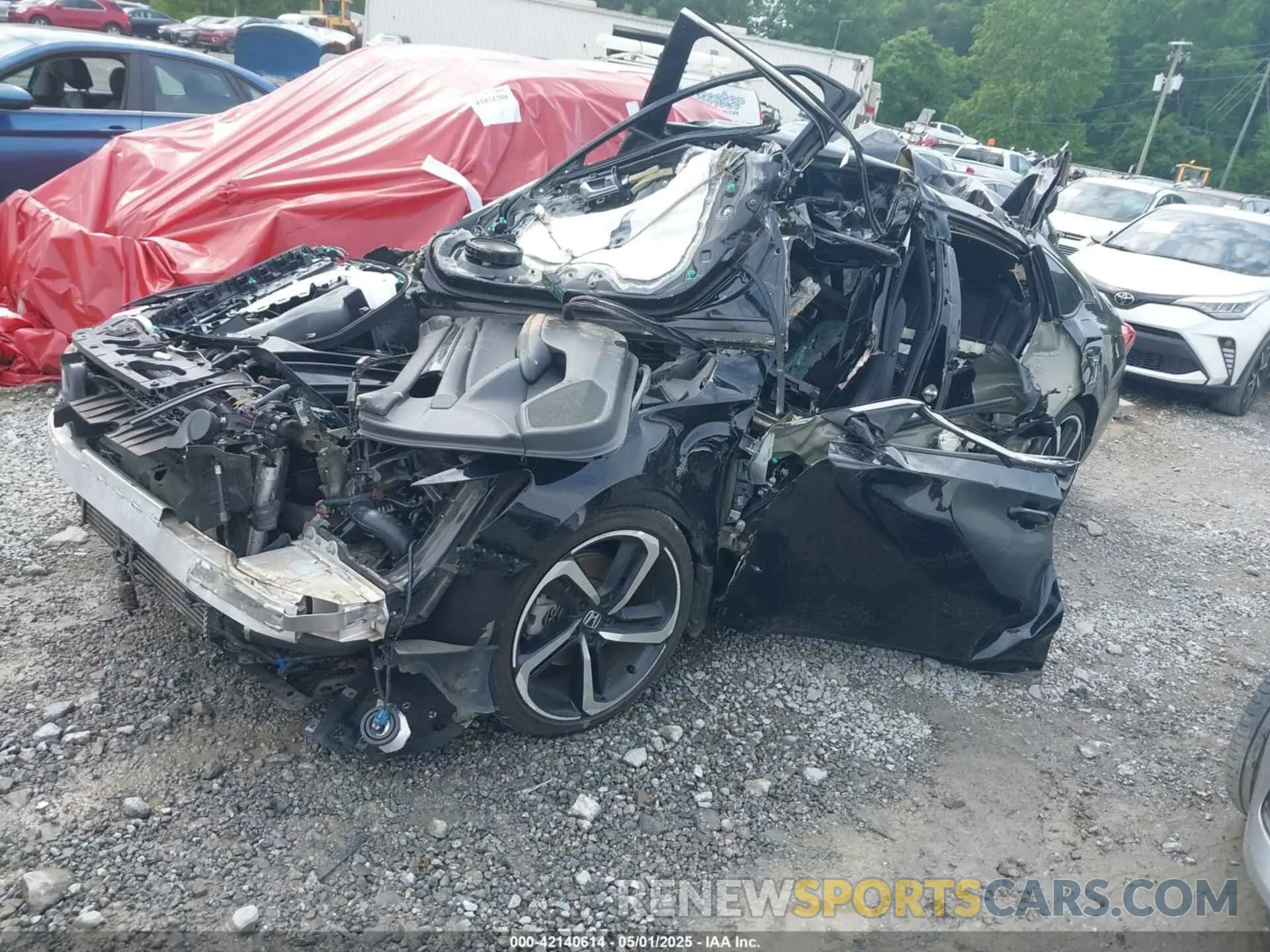 2 fotografías del automóvil dañado 1HGCV1F30KA087029 HONDA ACCORD 2019