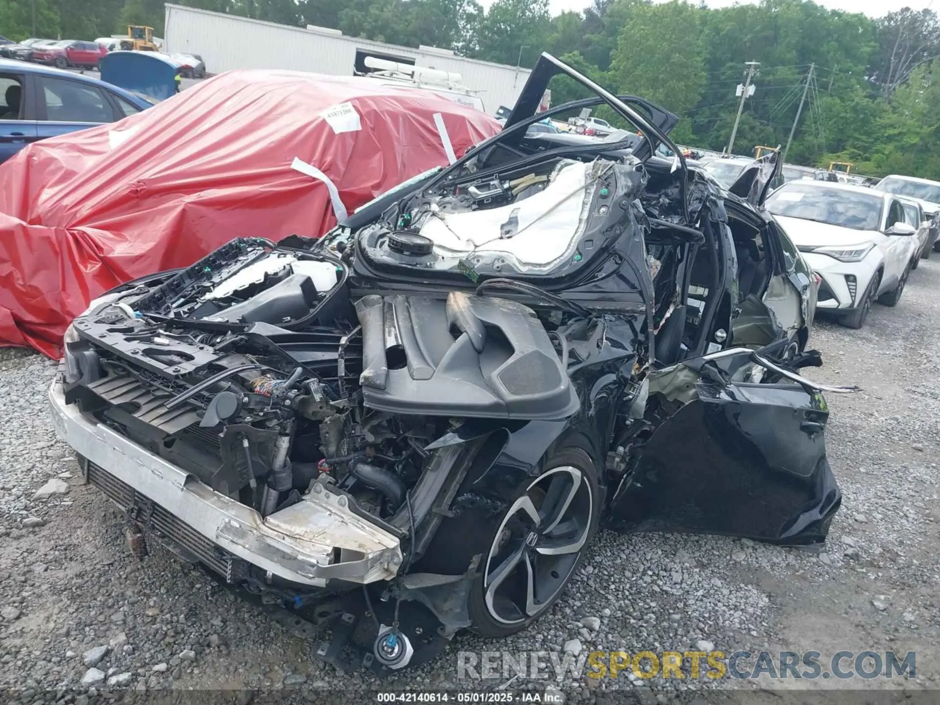 6 fotografías del automóvil dañado 1HGCV1F30KA087029 HONDA ACCORD 2019