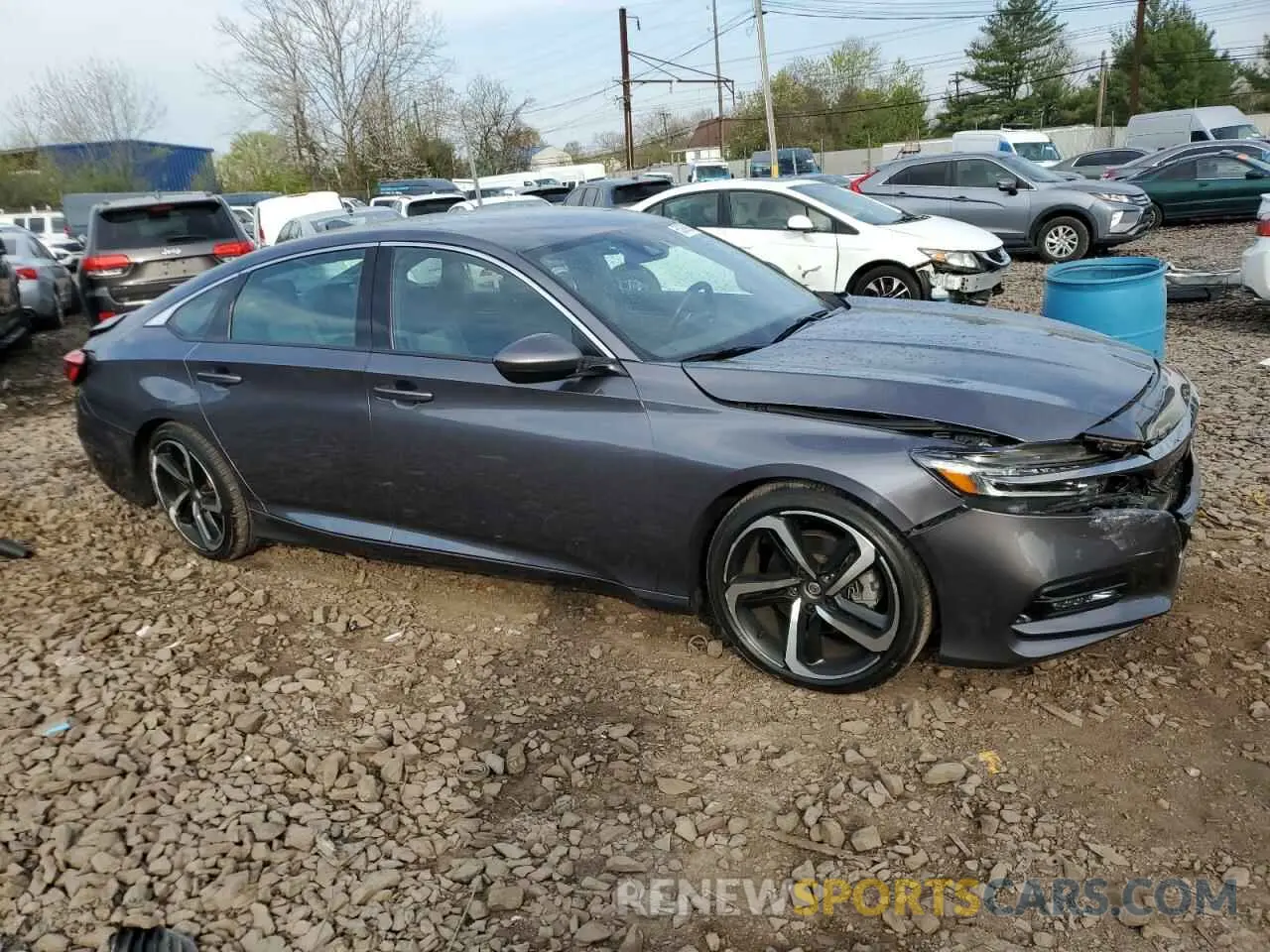4 fotografías del automóvil dañado 1HGCV1F30KA135788 HONDA ACCORD 2019