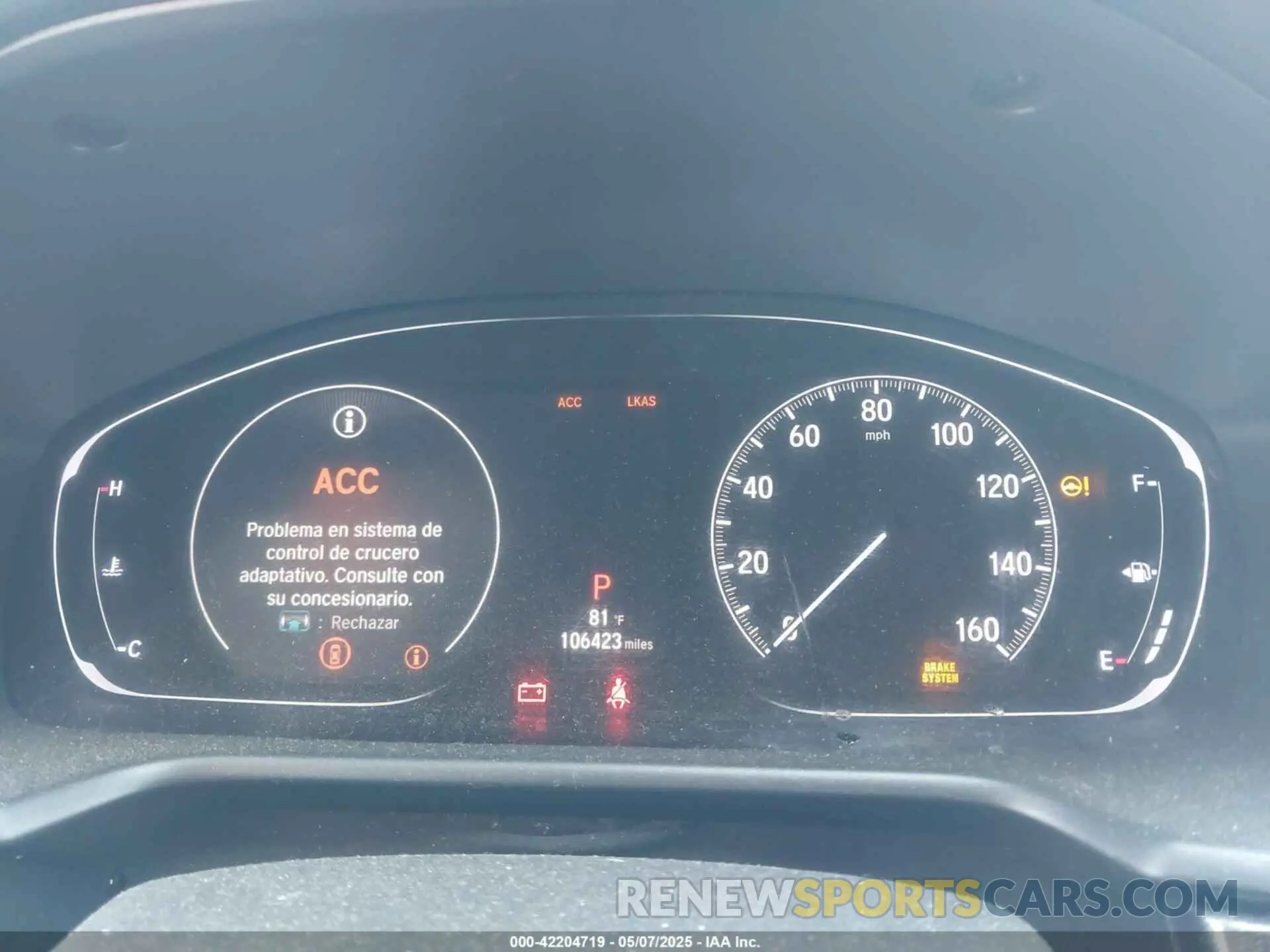7 fotografías del automóvil dañado 1HGCV1F30KA154969 HONDA ACCORD 2019