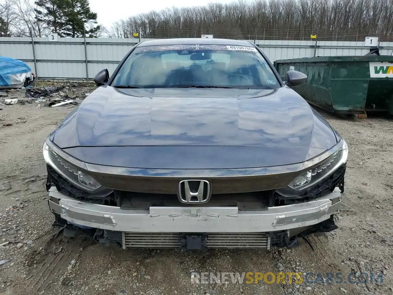 5 fotografías del automóvil dañado 1HGCV1F30KA174459 HONDA ACCORD 2019