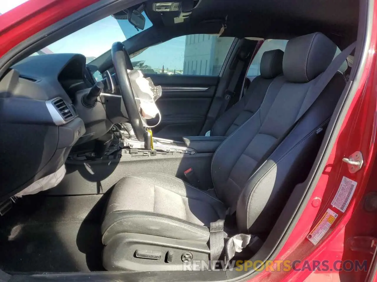 7 fotografías del automóvil dañado 1HGCV1F31KA027017 HONDA ACCORD 2019