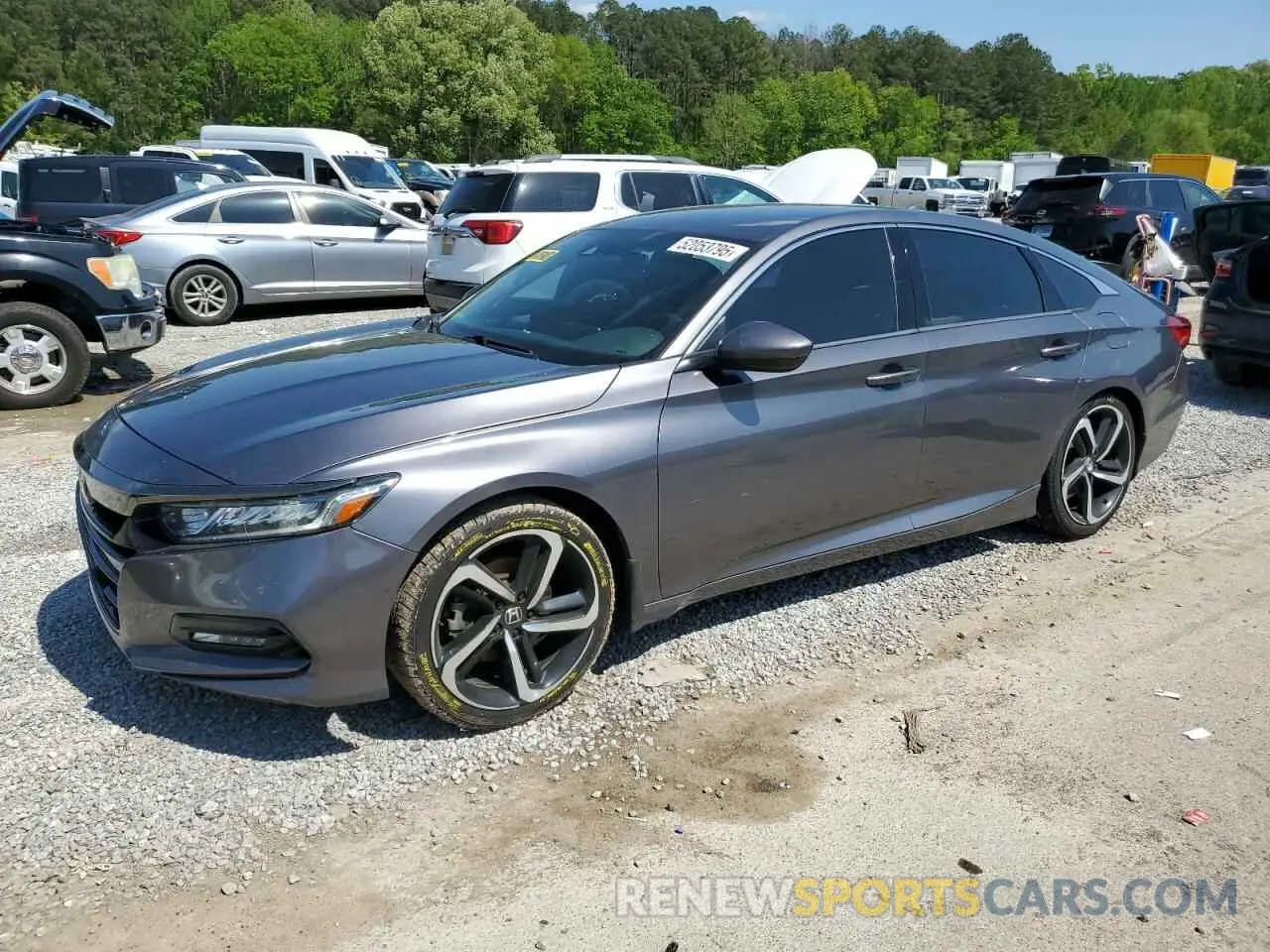 1 fotografías del automóvil dañado 1HGCV1F31KA080588 HONDA ACCORD 2019
