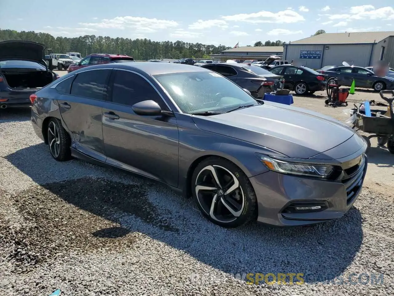 4 fotografías del automóvil dañado 1HGCV1F31KA080588 HONDA ACCORD 2019