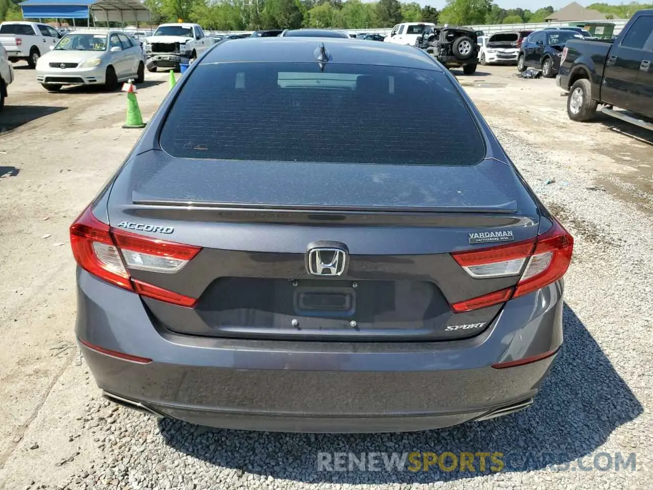 6 fotografías del automóvil dañado 1HGCV1F31KA080588 HONDA ACCORD 2019