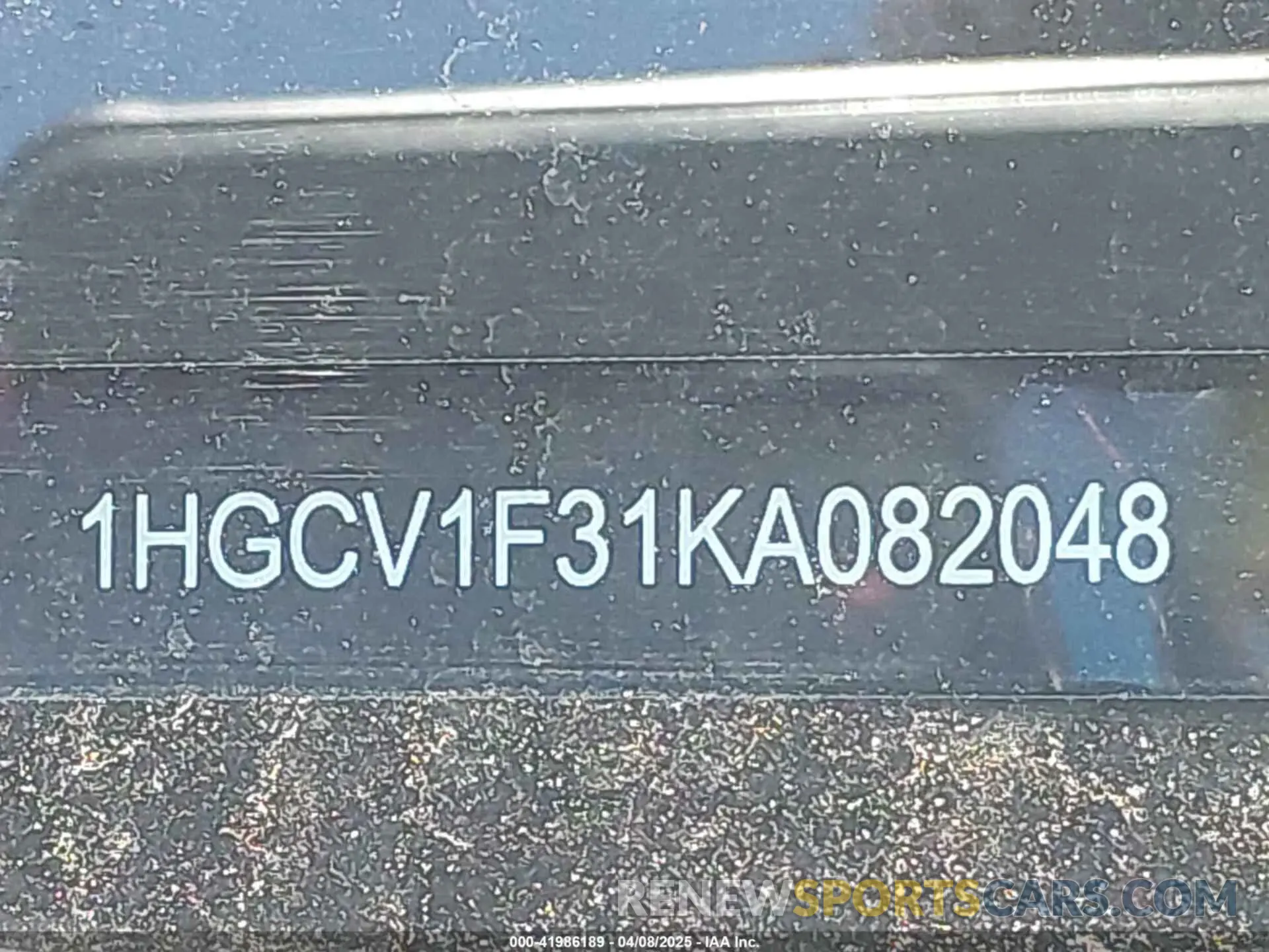 9 fotografías del automóvil dañado 1HGCV1F31KA082048 HONDA ACCORD 2019
