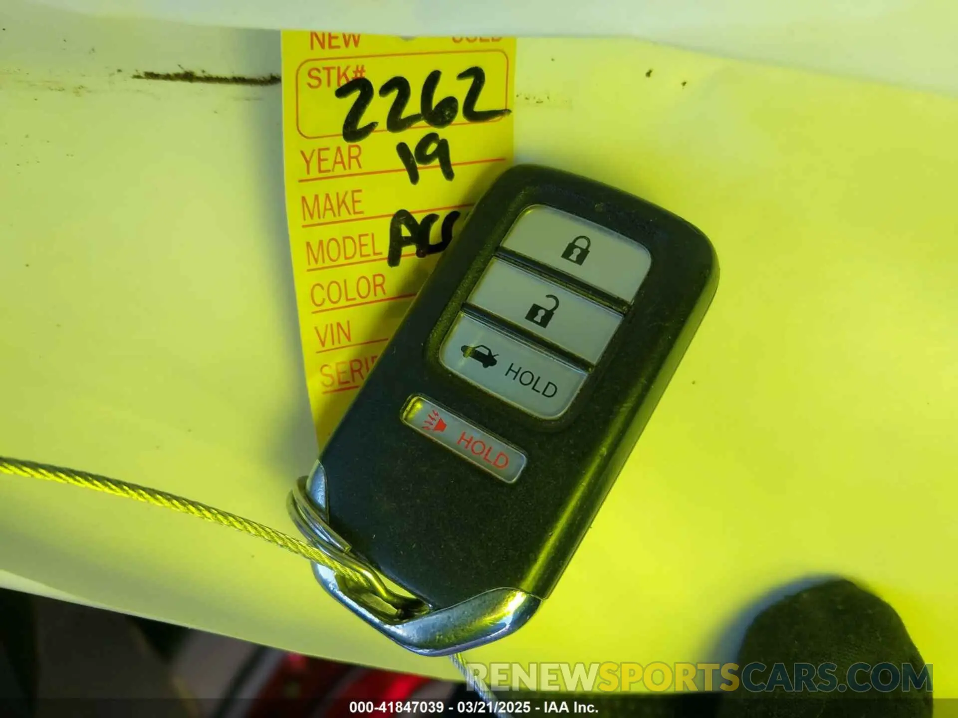 11 fotografías del automóvil dañado 1HGCV1F31KA084897 HONDA ACCORD 2019