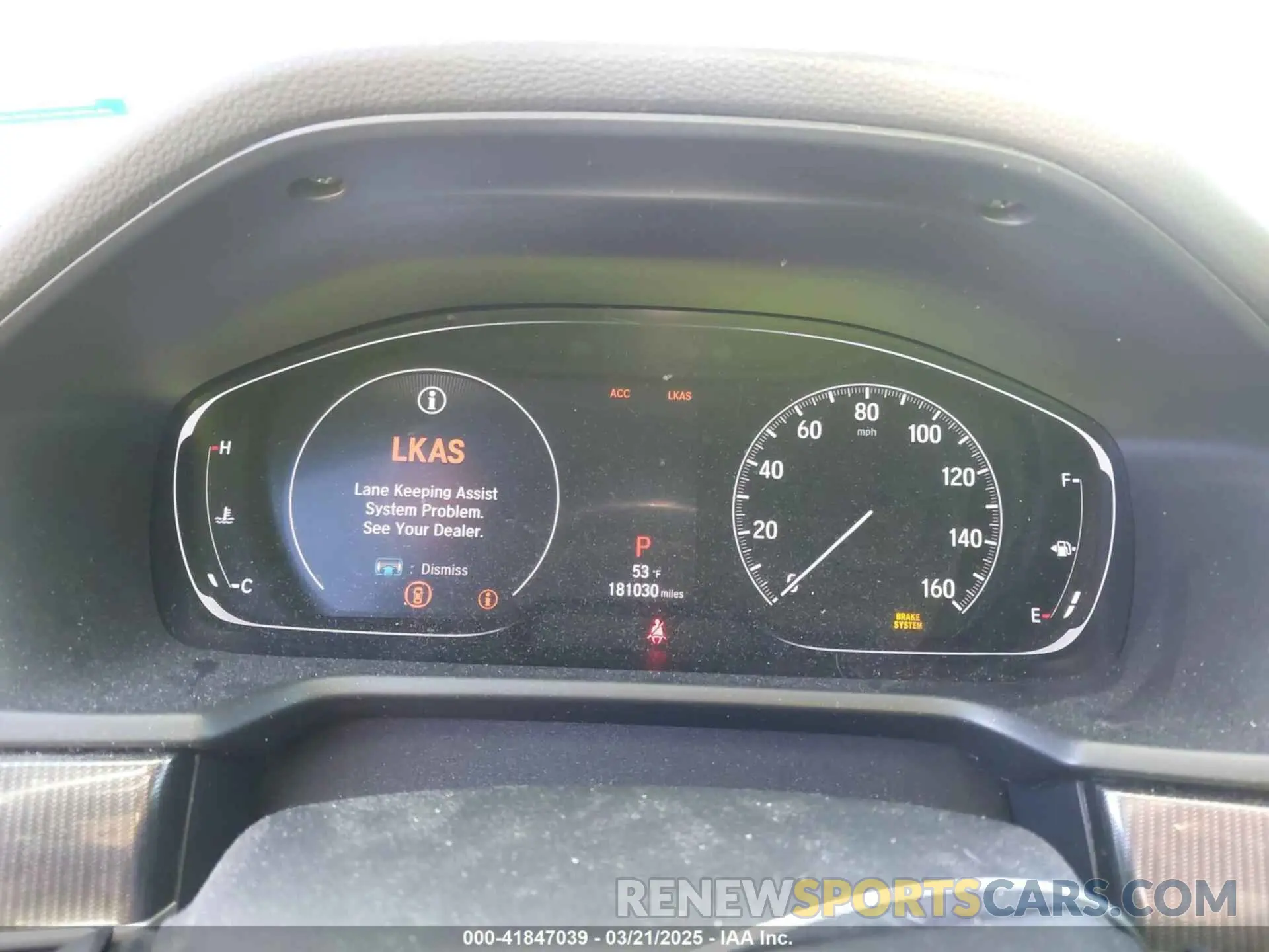 7 fotografías del automóvil dañado 1HGCV1F31KA084897 HONDA ACCORD 2019