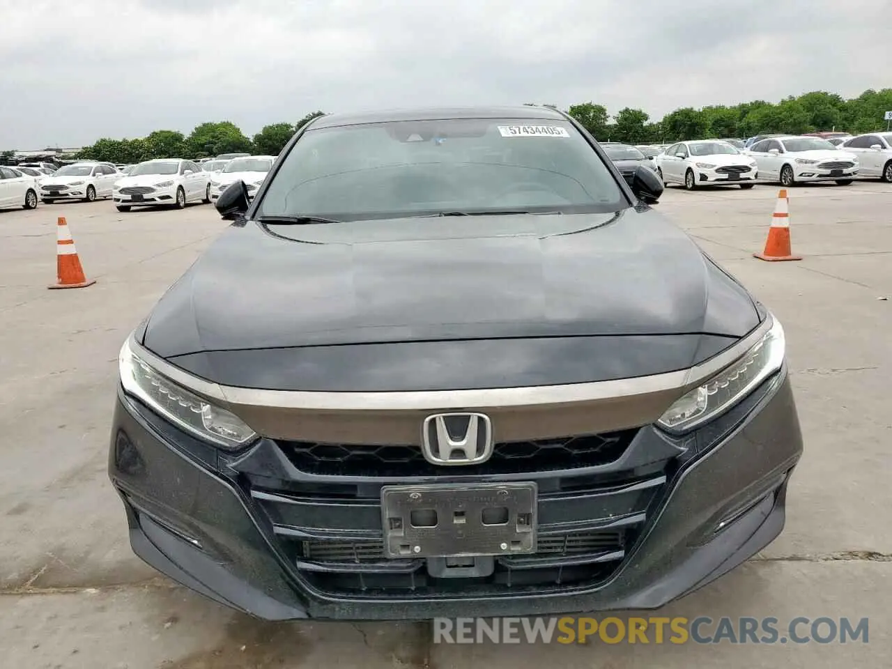 5 fotografías del automóvil dañado 1HGCV1F31KA131216 HONDA ACCORD 2019