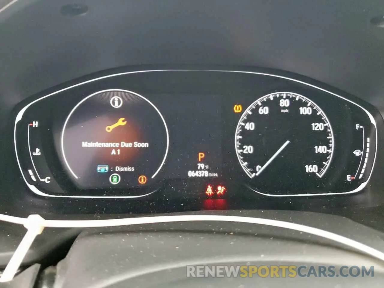 9 fotografías del automóvil dañado 1HGCV1F31KA131216 HONDA ACCORD 2019