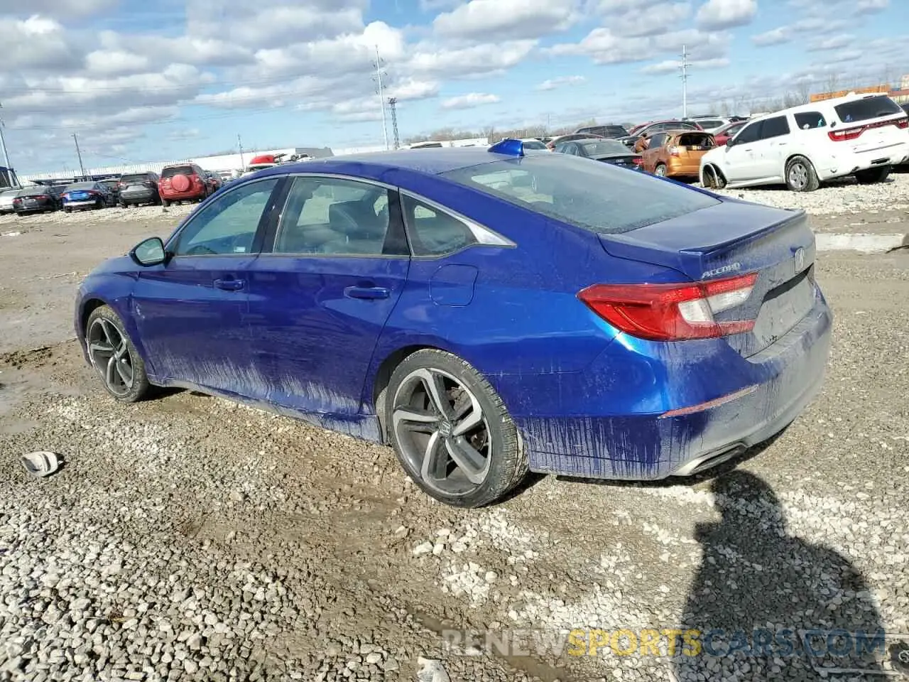 2 fotografías del automóvil dañado 1HGCV1F31KA144144 HONDA ACCORD 2019