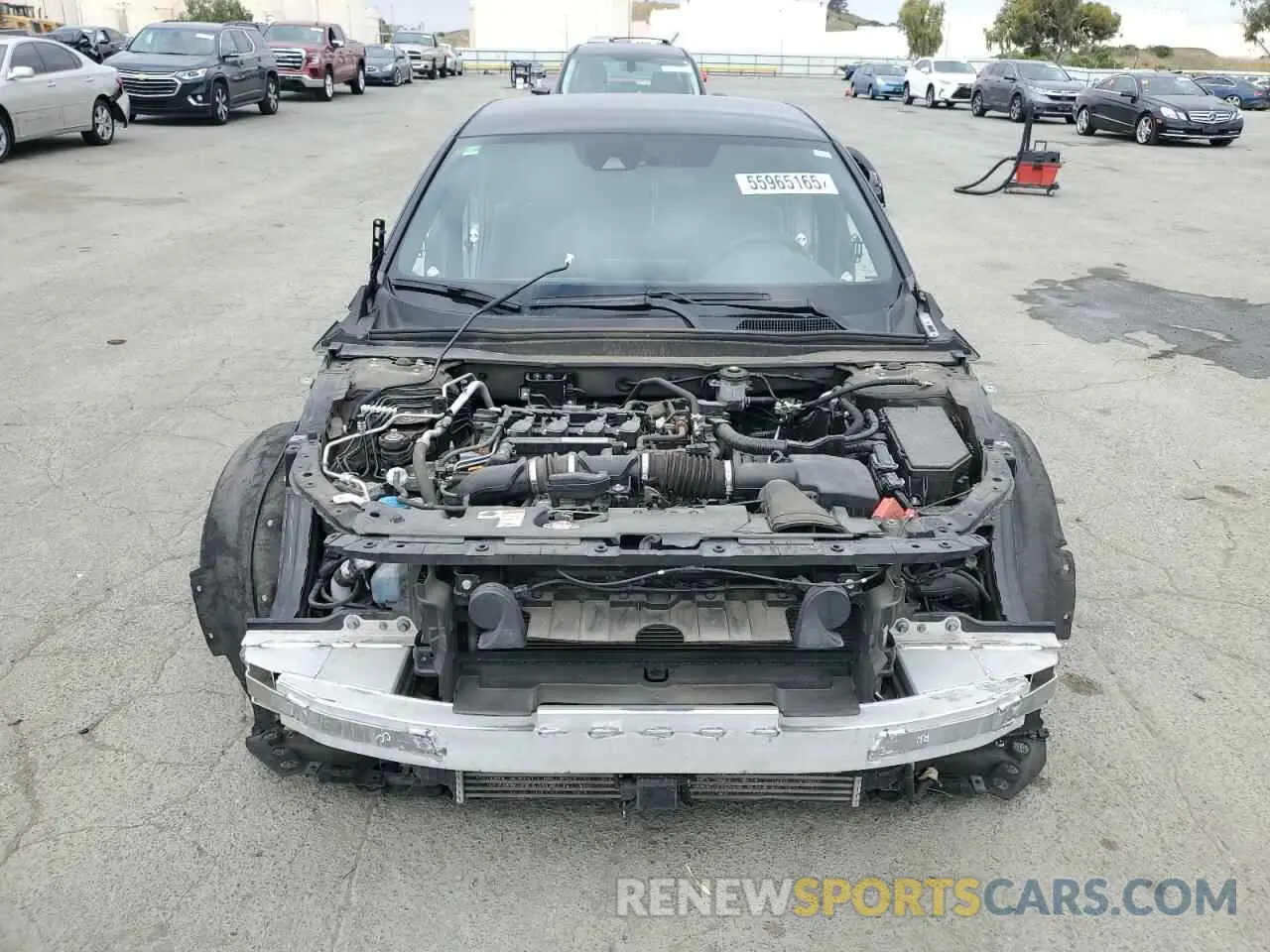 5 fotografías del automóvil dañado 1HGCV1F31KA177595 HONDA ACCORD 2019