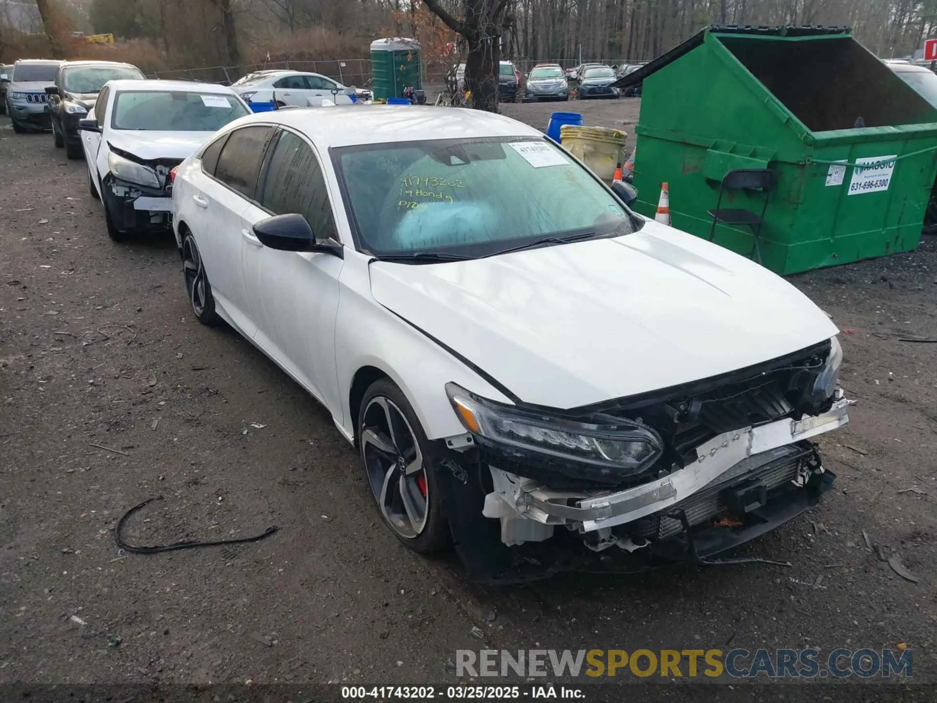 1 fotografías del automóvil dañado 1HGCV1F32KA016804 HONDA ACCORD 2019