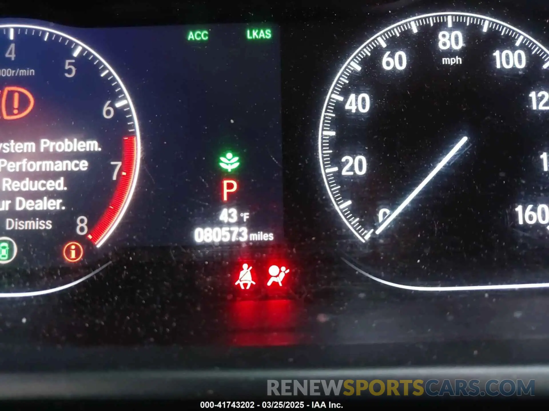 7 fotografías del automóvil dañado 1HGCV1F32KA016804 HONDA ACCORD 2019