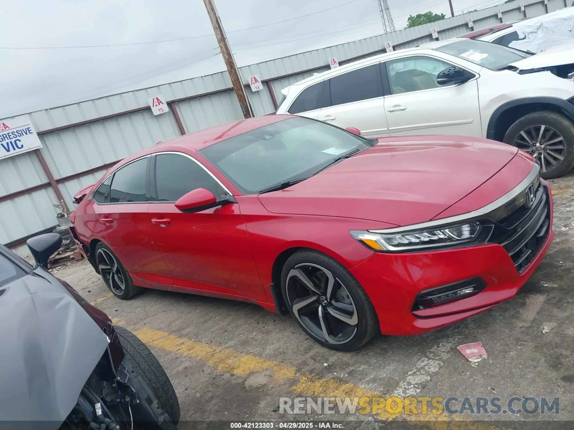 13 fotografías del automóvil dañado 1HGCV1F33KA073867 HONDA ACCORD 2019