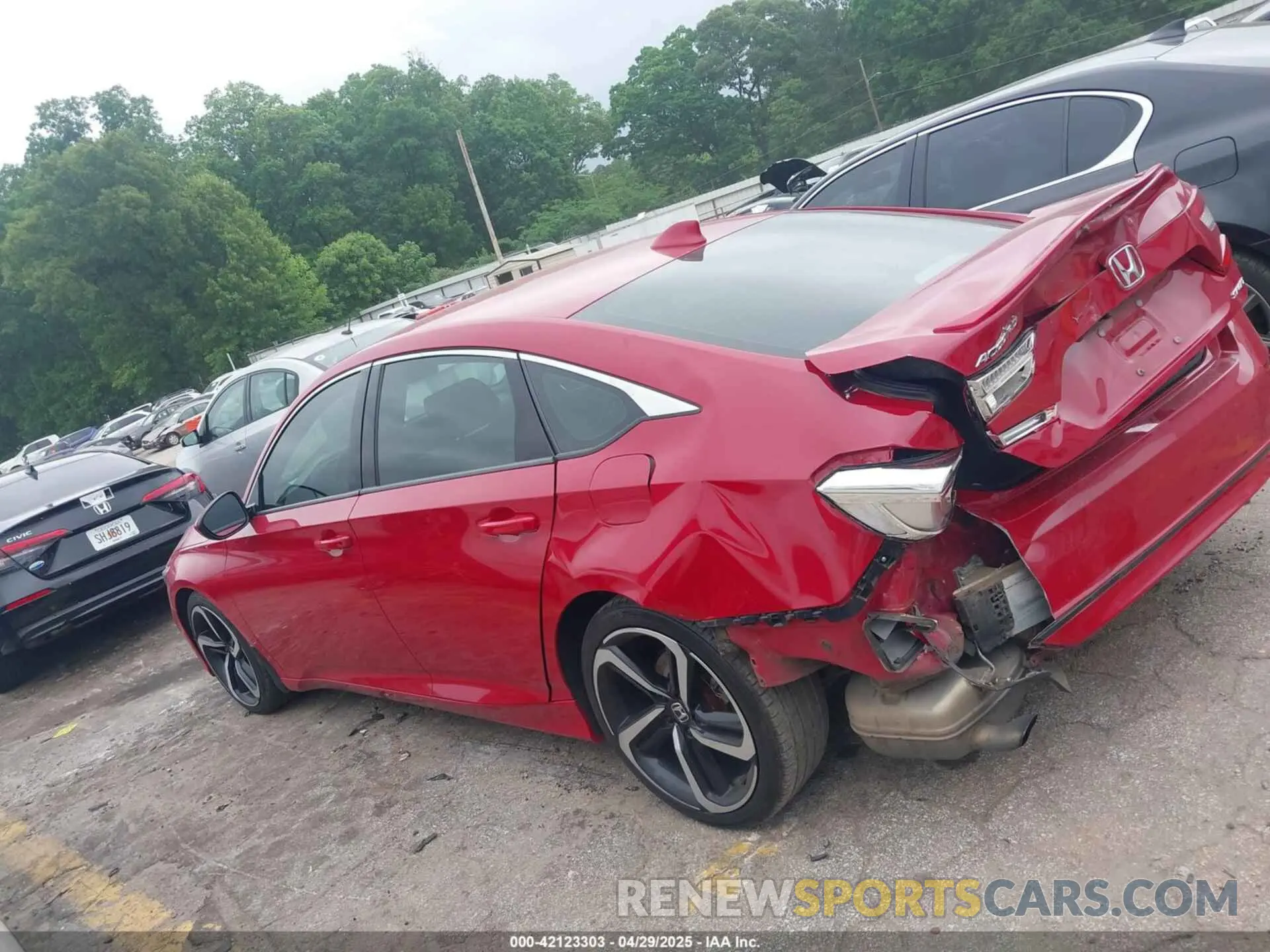 14 fotografías del automóvil dañado 1HGCV1F33KA073867 HONDA ACCORD 2019