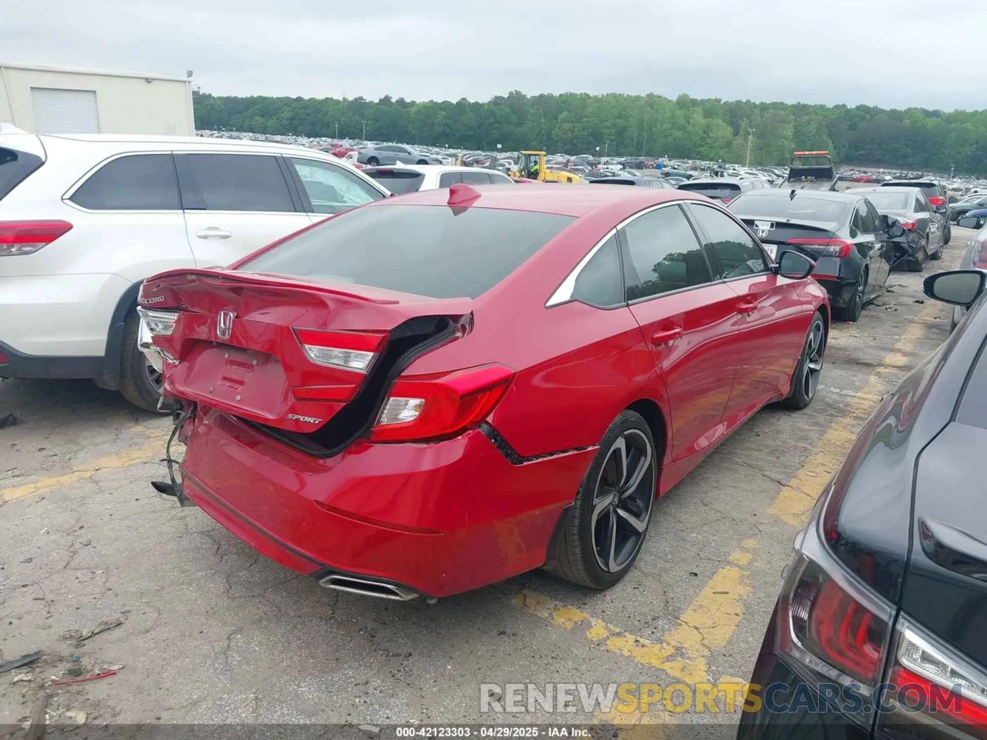4 fotografías del automóvil dañado 1HGCV1F33KA073867 HONDA ACCORD 2019