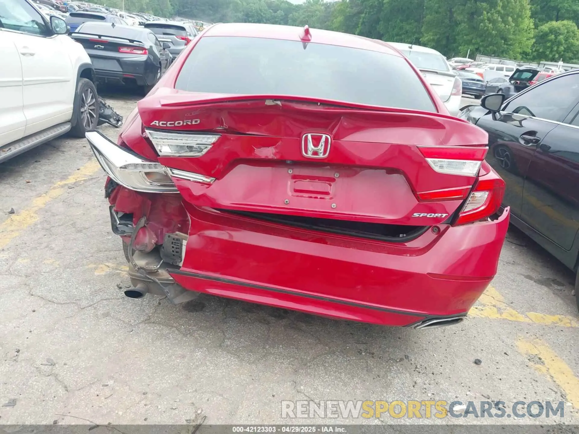 6 fotografías del automóvil dañado 1HGCV1F33KA073867 HONDA ACCORD 2019