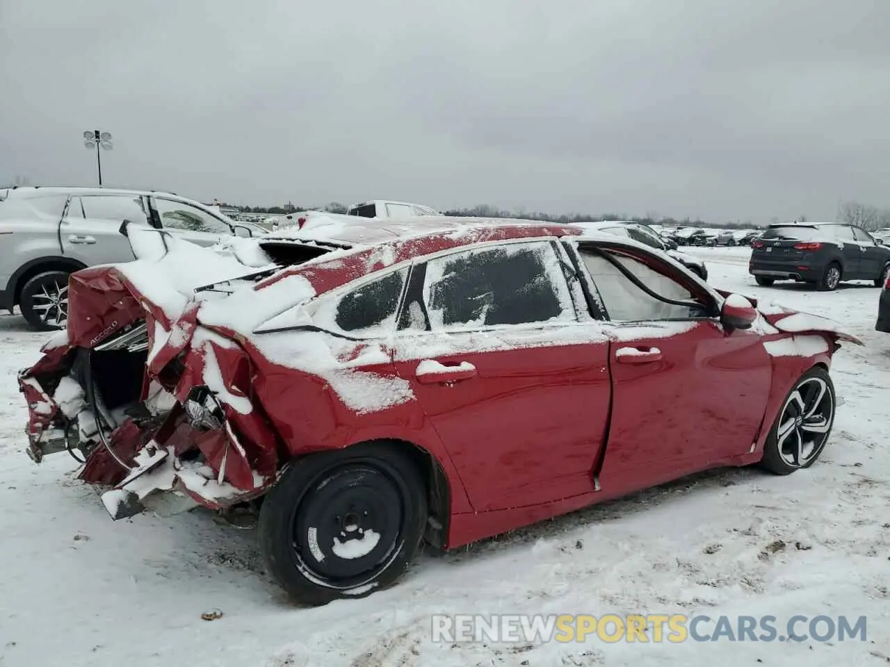 3 fotografías del automóvil dañado 1HGCV1F33KA129841 HONDA ACCORD 2019