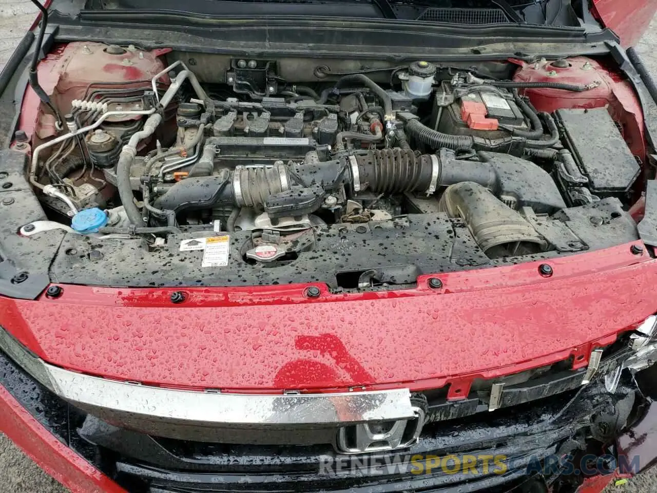 11 fotografías del automóvil dañado 1HGCV1F33KA145375 HONDA ACCORD 2019