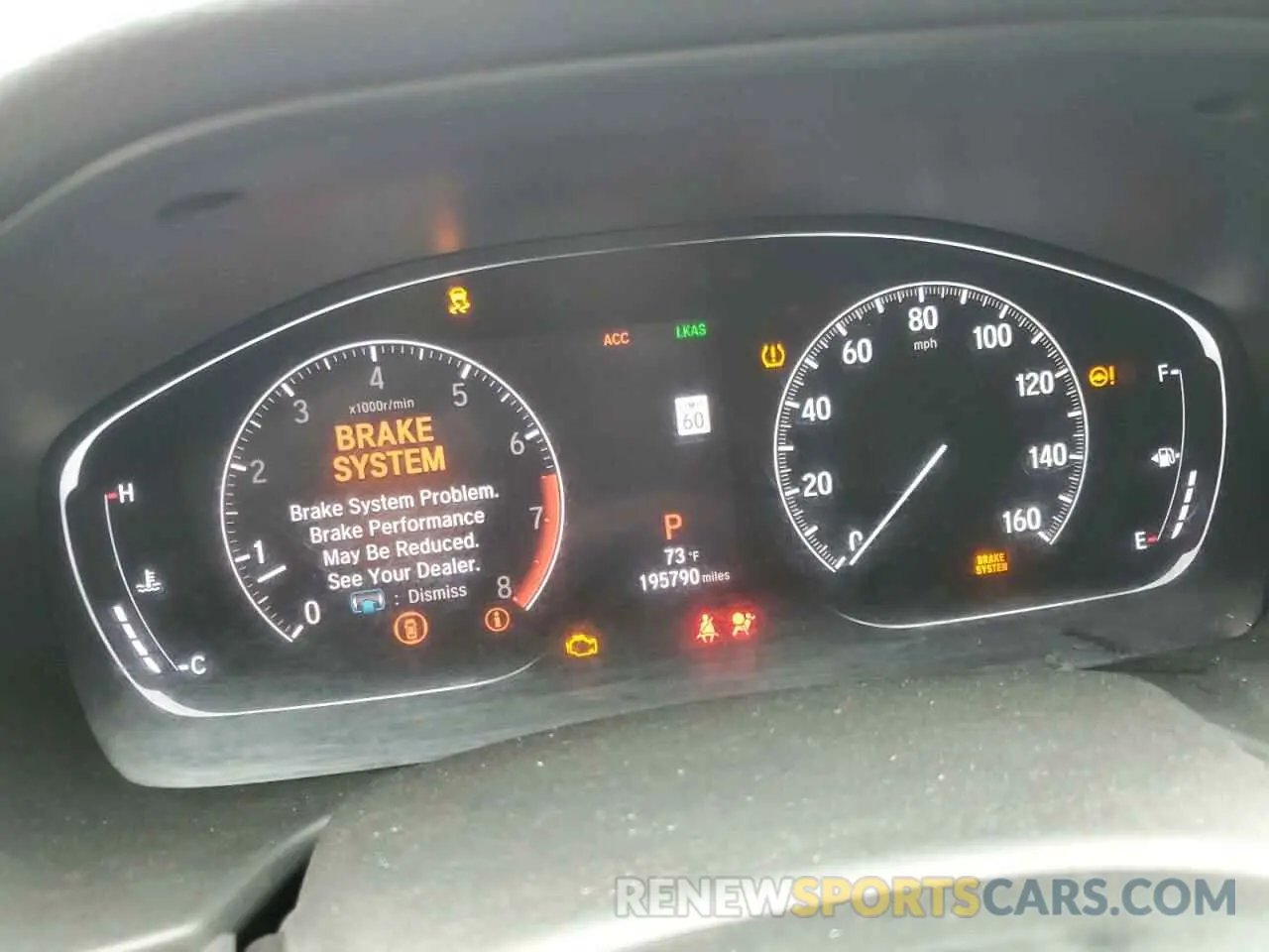 9 fotografías del automóvil dañado 1HGCV1F33KA145375 HONDA ACCORD 2019