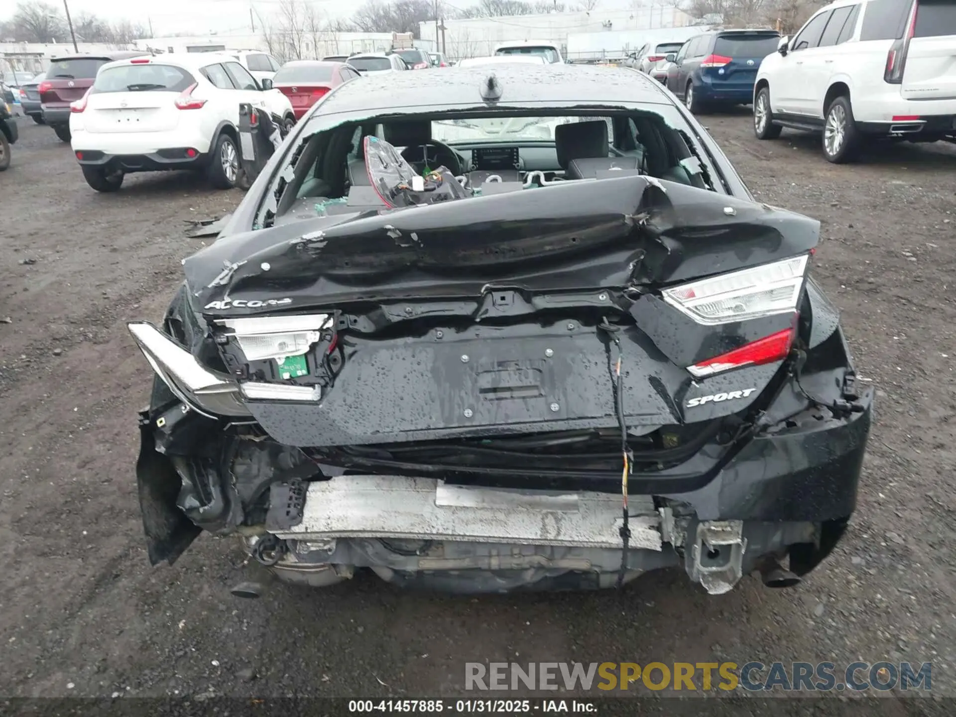 16 fotografías del automóvil dañado 1HGCV1F33KA164251 HONDA ACCORD 2019