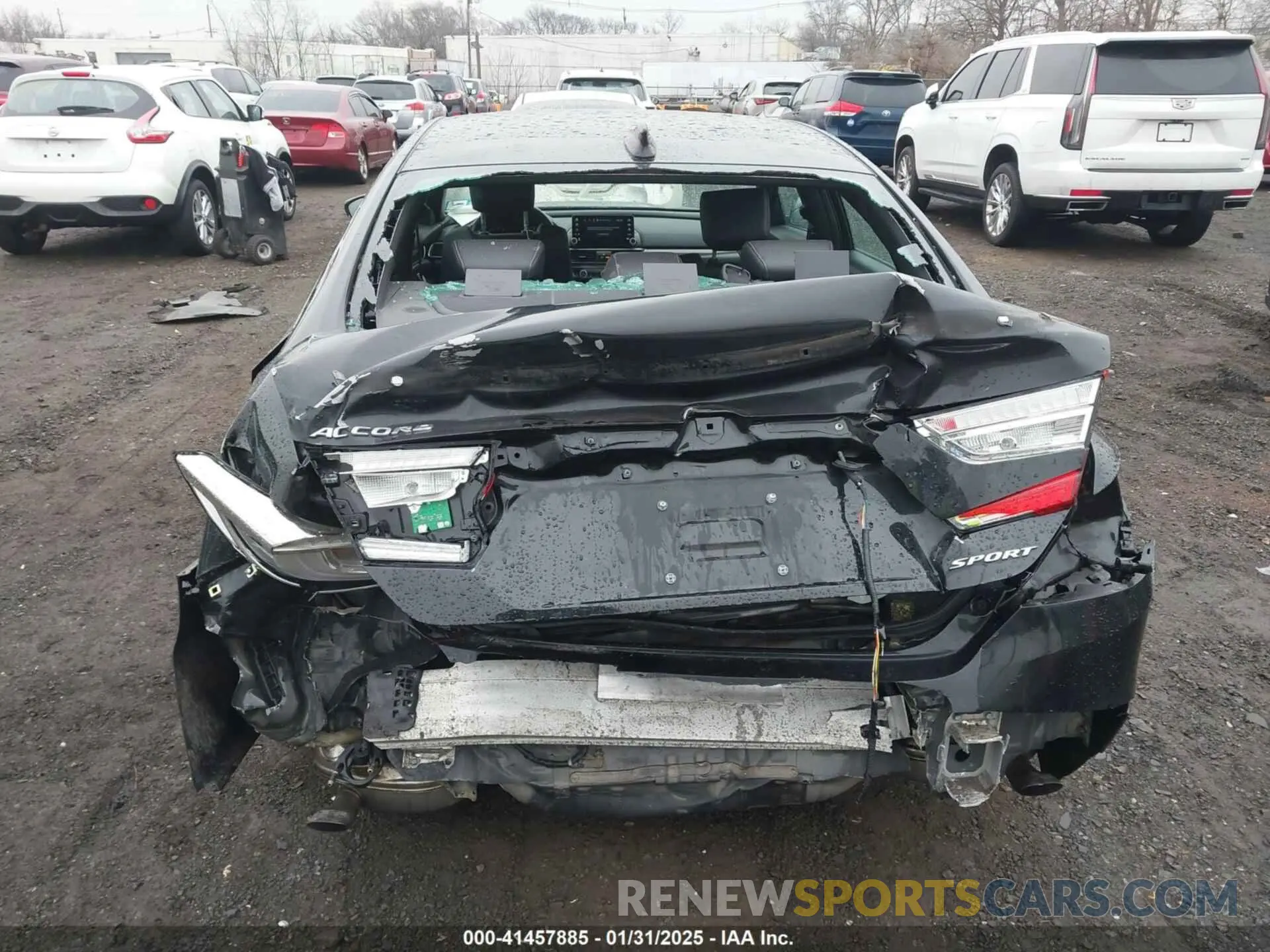 6 fotografías del automóvil dañado 1HGCV1F33KA164251 HONDA ACCORD 2019