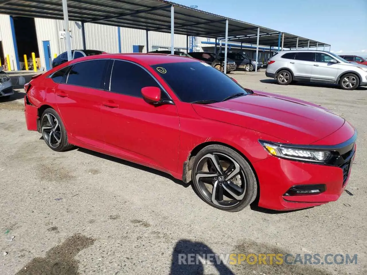 4 fotografías del automóvil dañado 1HGCV1F33KA165481 HONDA ACCORD 2019