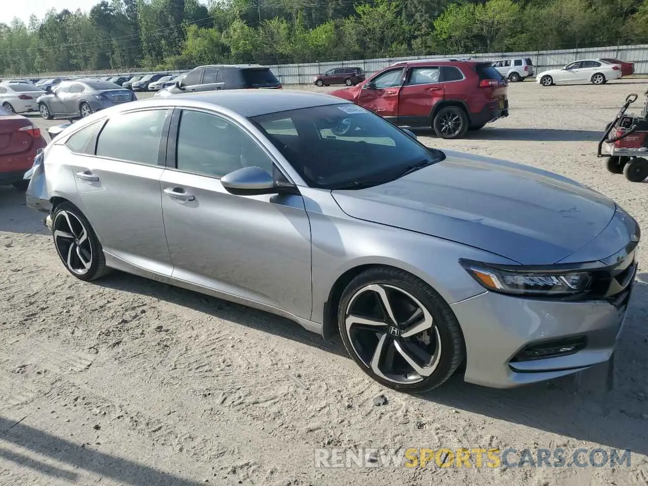 4 fotografías del automóvil dañado 1HGCV1F34KA007067 HONDA ACCORD 2019