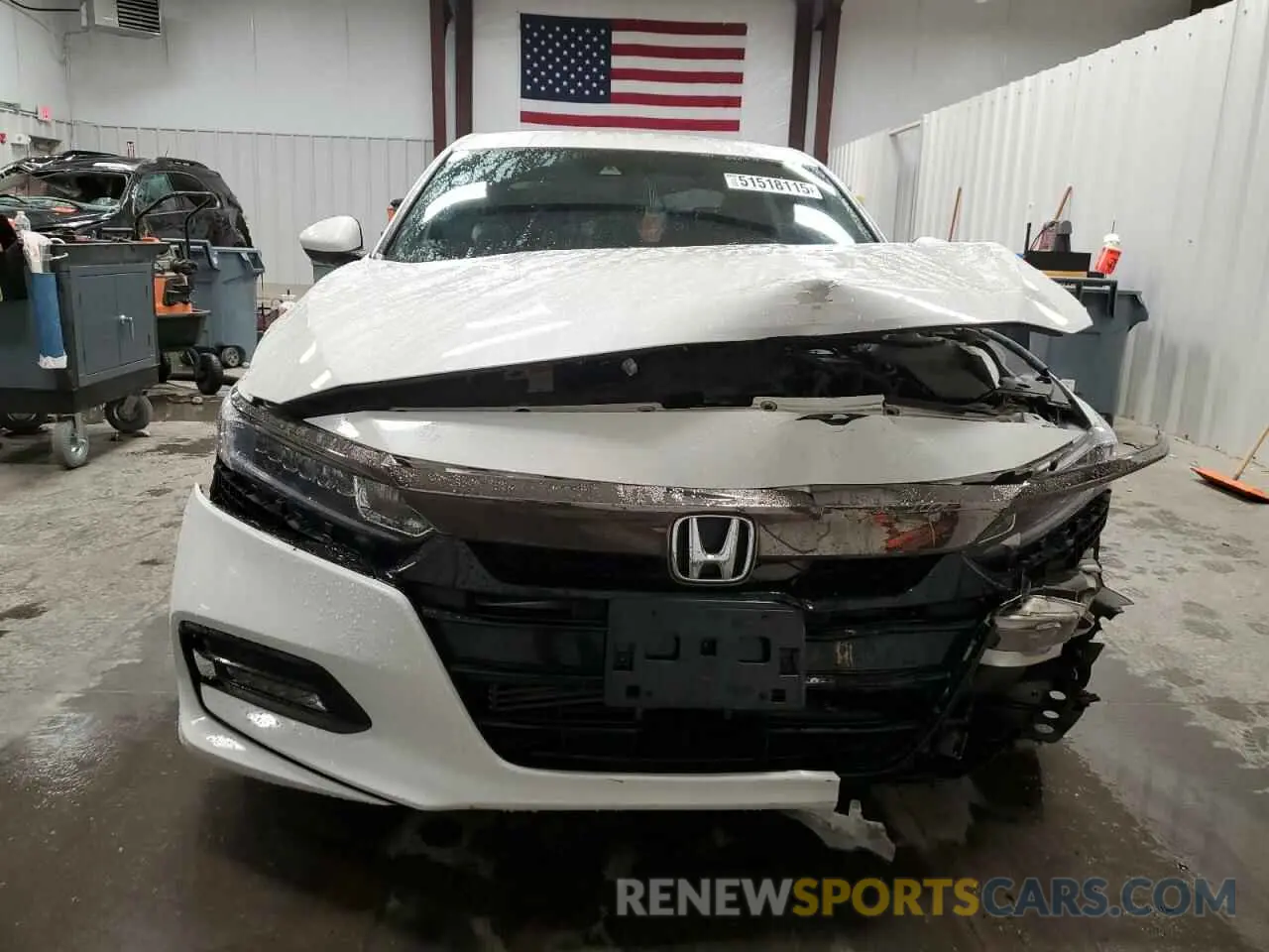 5 fotografías del automóvil dañado 1HGCV1F34KA009191 HONDA ACCORD 2019