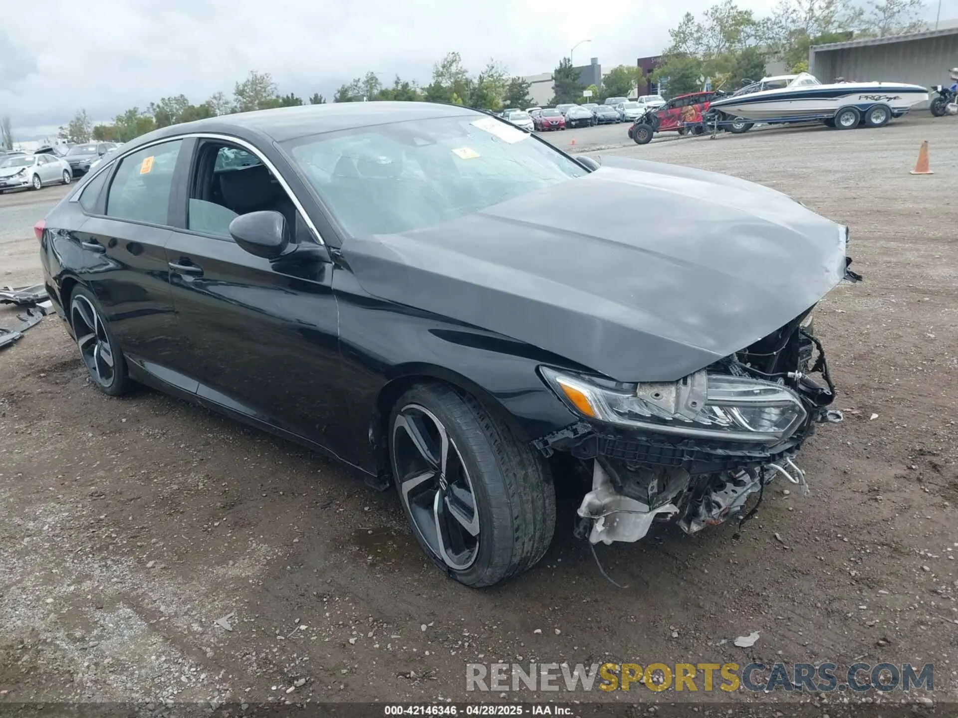 1 fotografías del automóvil dañado 1HGCV1F34KA027528 HONDA ACCORD 2019