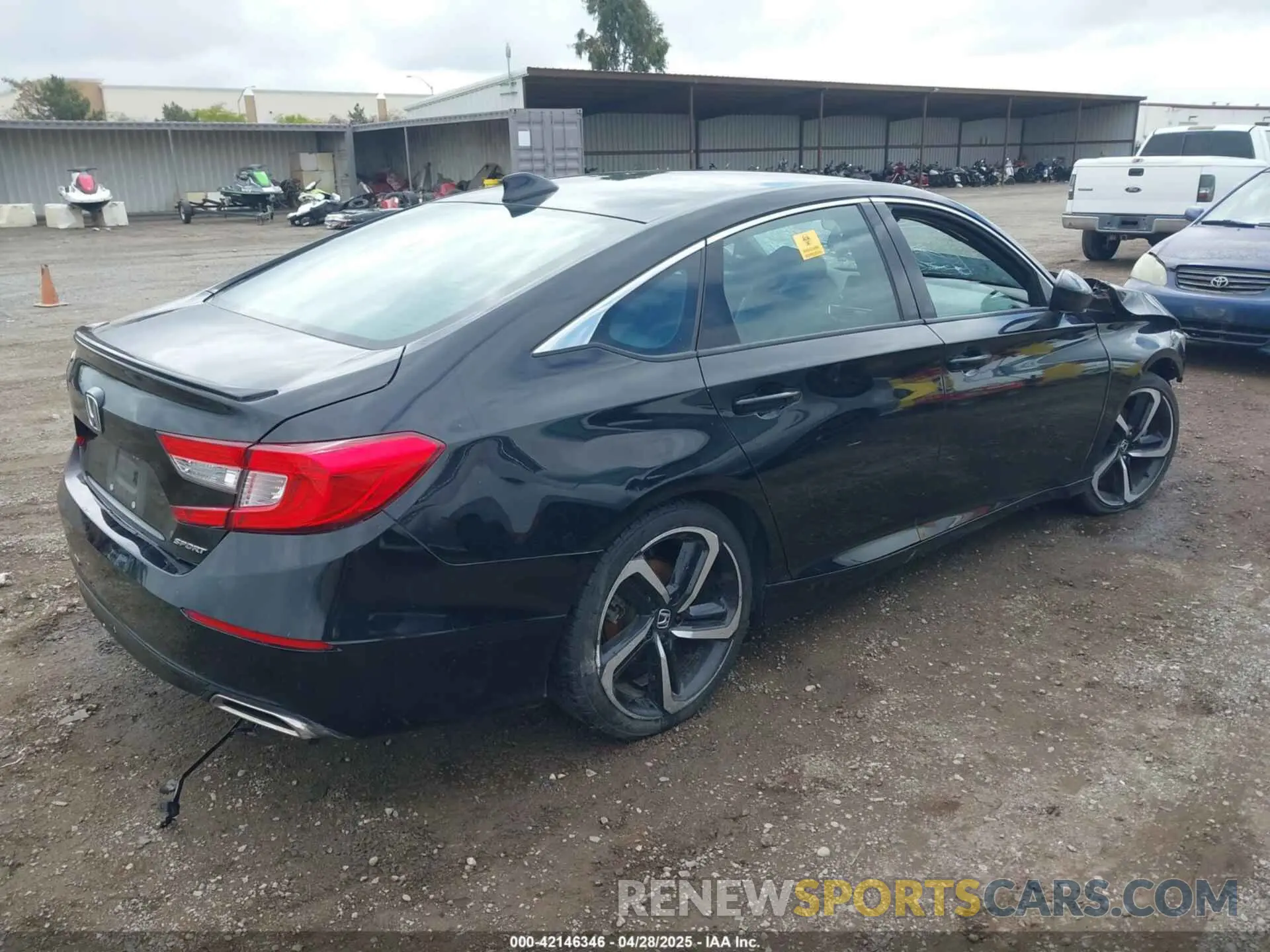 4 fotografías del automóvil dañado 1HGCV1F34KA027528 HONDA ACCORD 2019