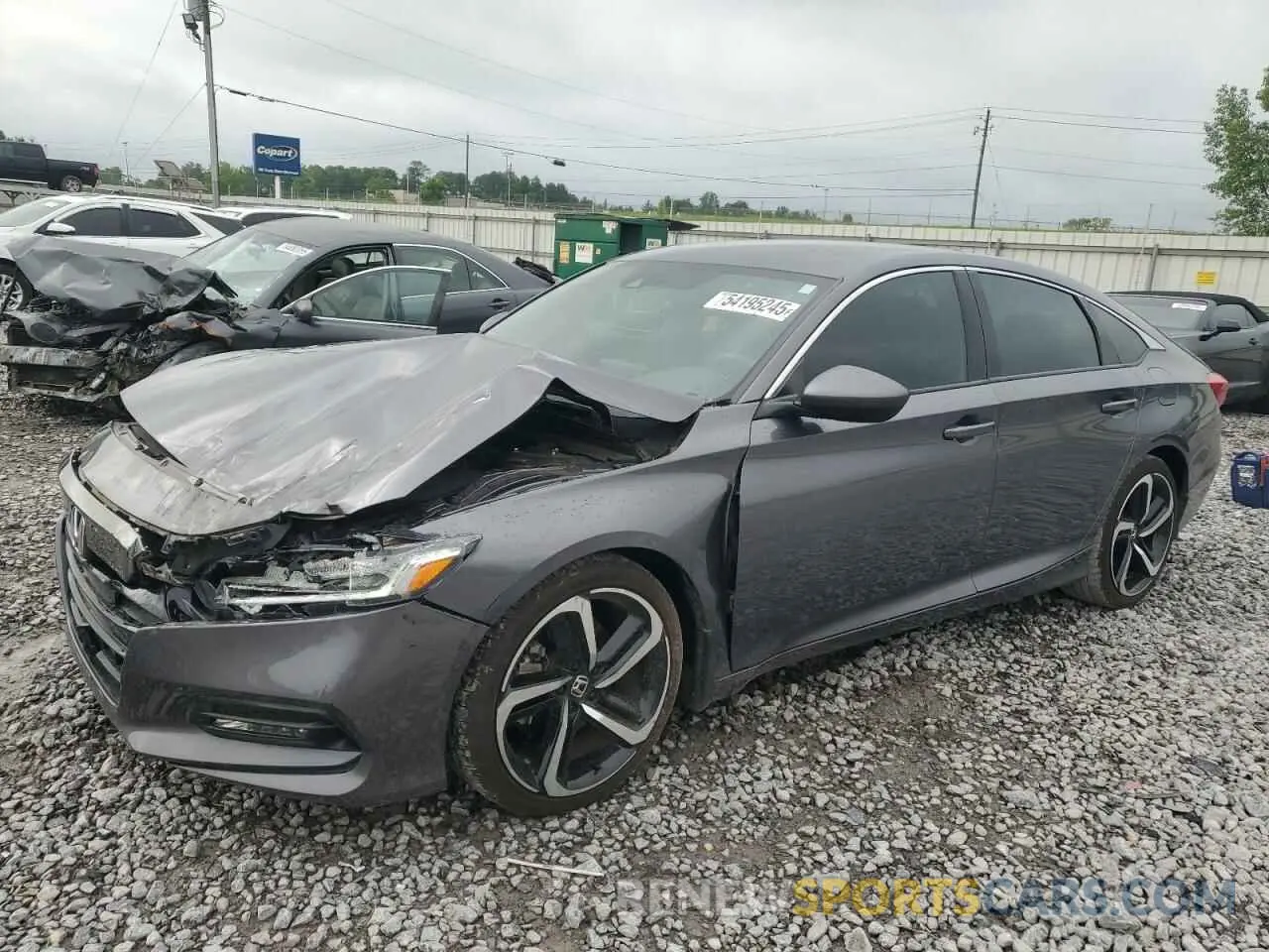 1 fotografías del automóvil dañado 1HGCV1F34KA096560 HONDA ACCORD 2019