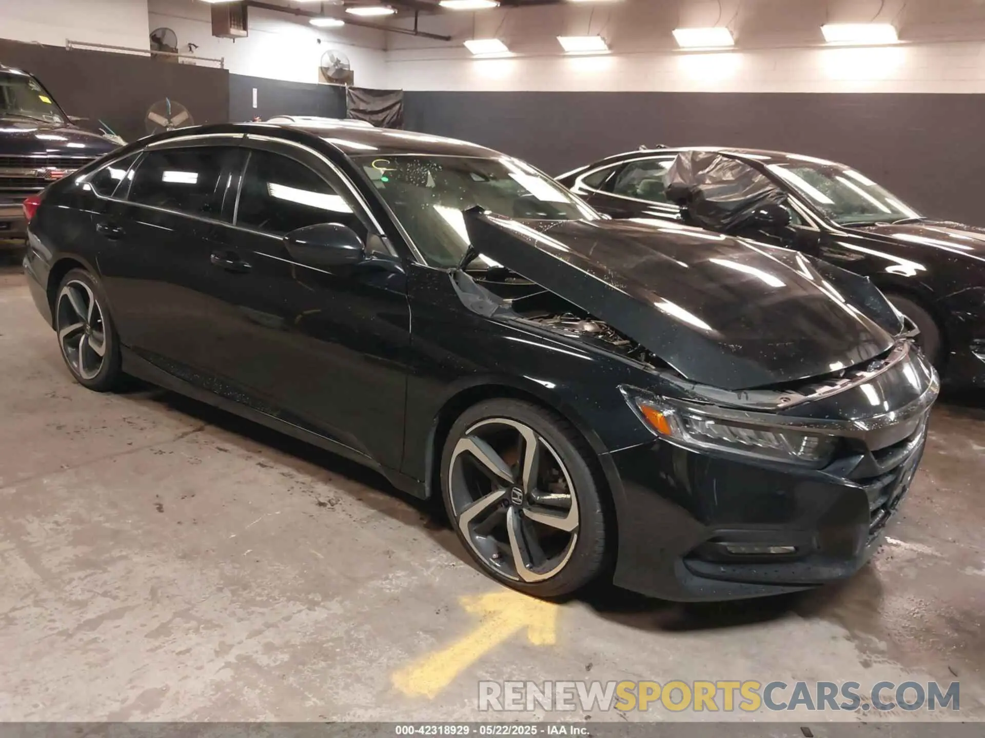 1 fotografías del automóvil dañado 1HGCV1F35KA005750 HONDA ACCORD 2019