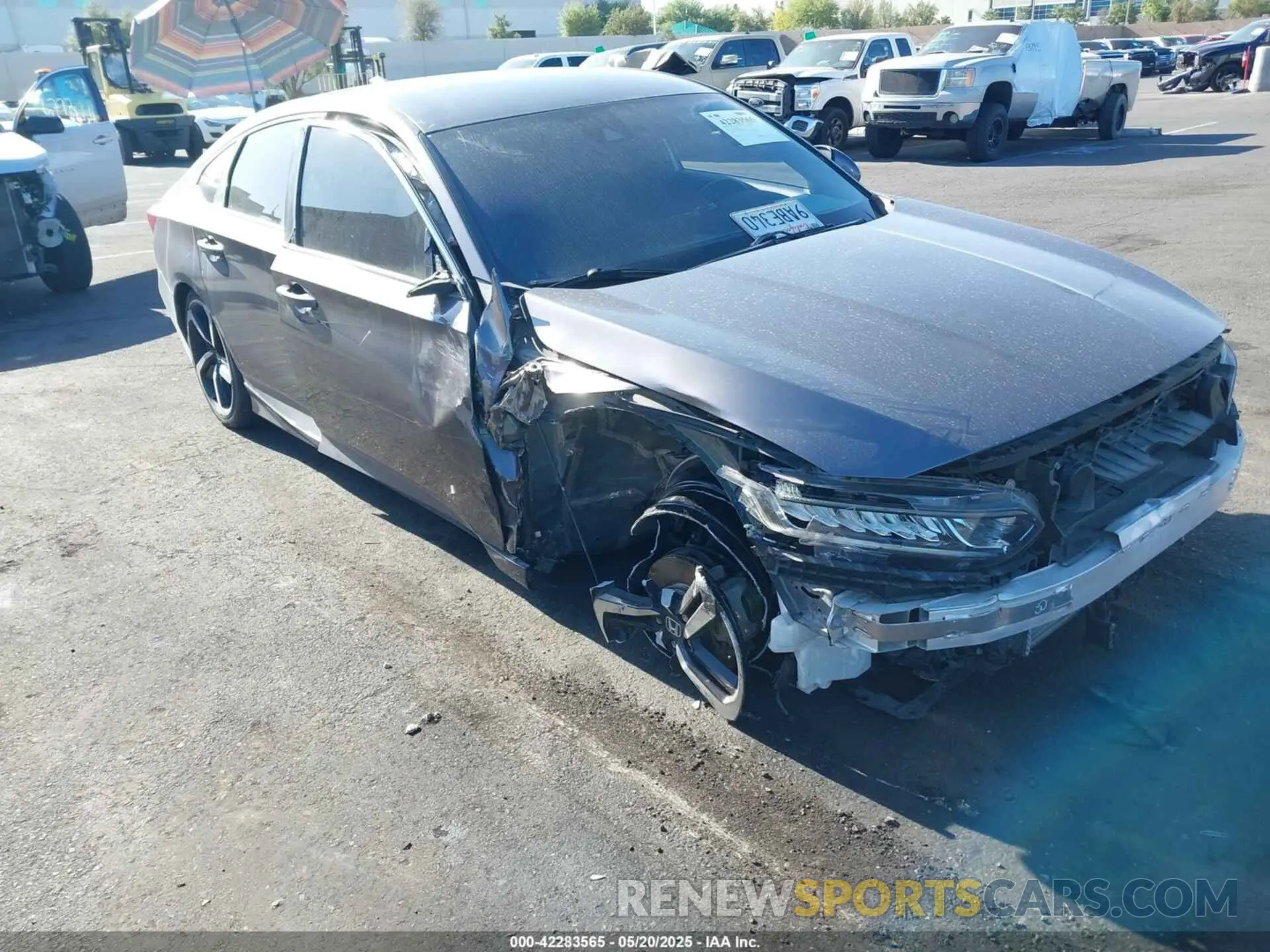 1 fotografías del automóvil dañado 1HGCV1F35KA018546 HONDA ACCORD 2019