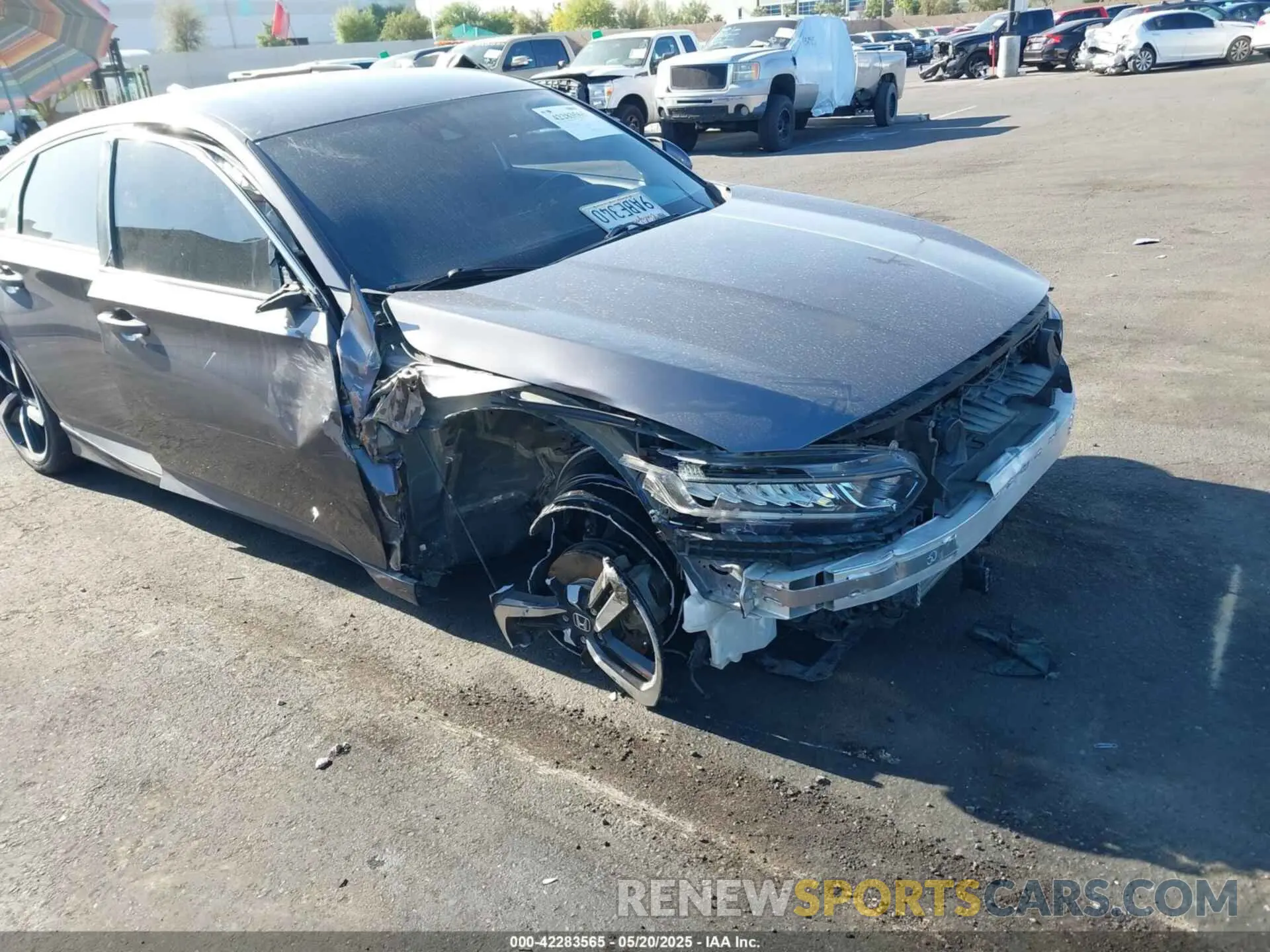 6 fotografías del automóvil dañado 1HGCV1F35KA018546 HONDA ACCORD 2019