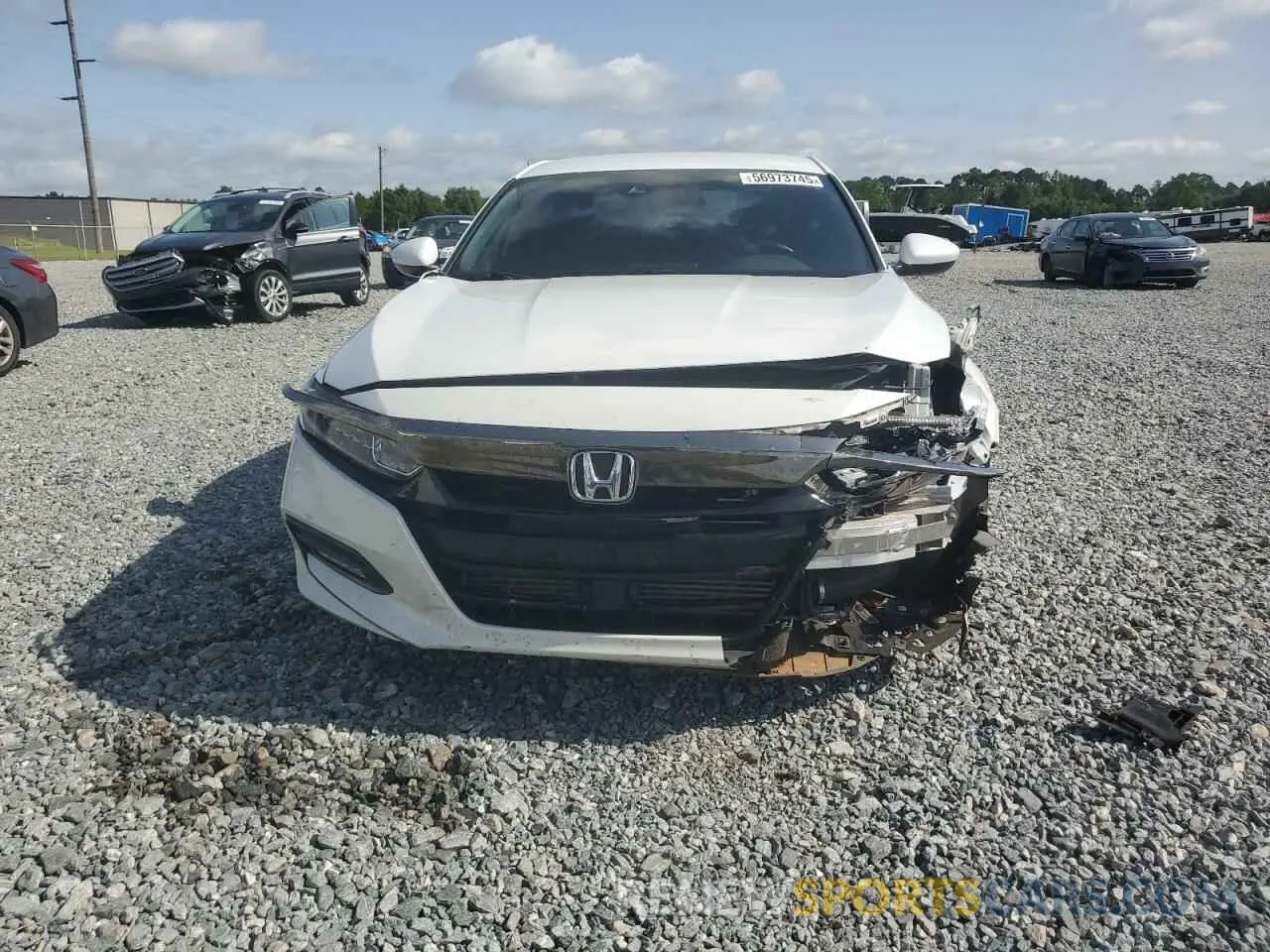 5 fotografías del automóvil dañado 1HGCV1F35KA032463 HONDA ACCORD 2019