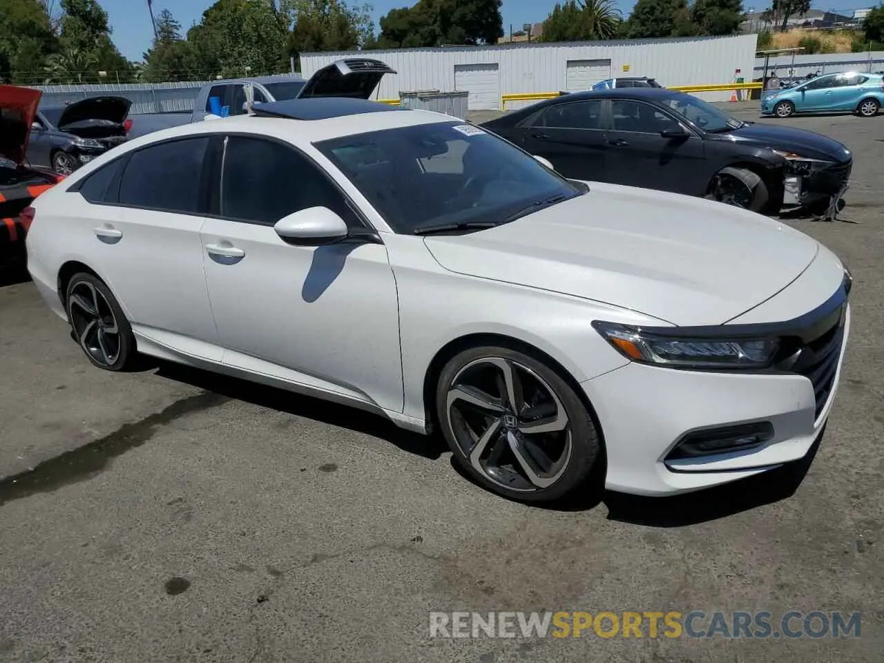 4 fotografías del automóvil dañado 1HGCV1F35KA062109 HONDA ACCORD 2019
