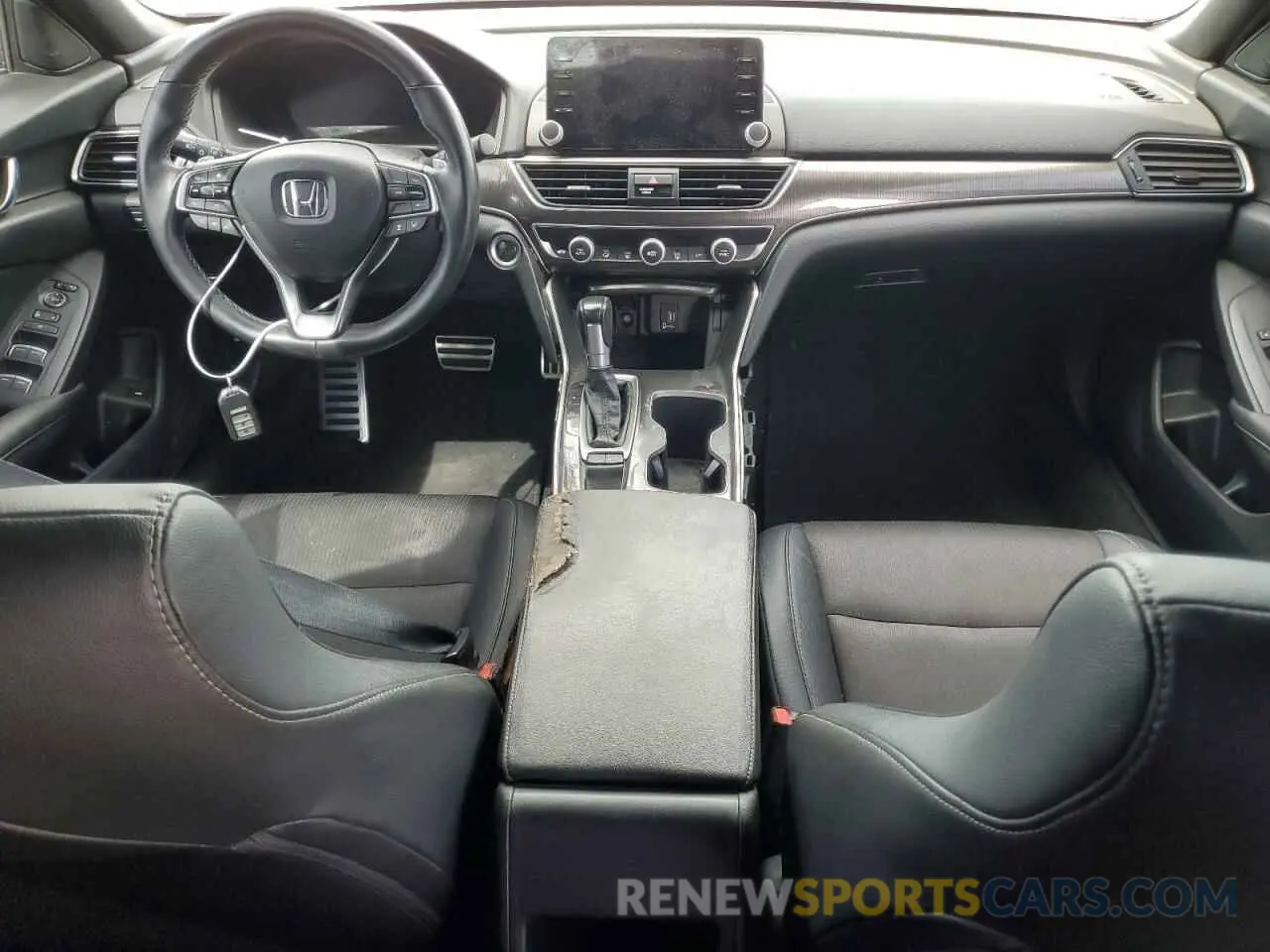 8 fotografías del automóvil dañado 1HGCV1F35KA100907 HONDA ACCORD 2019