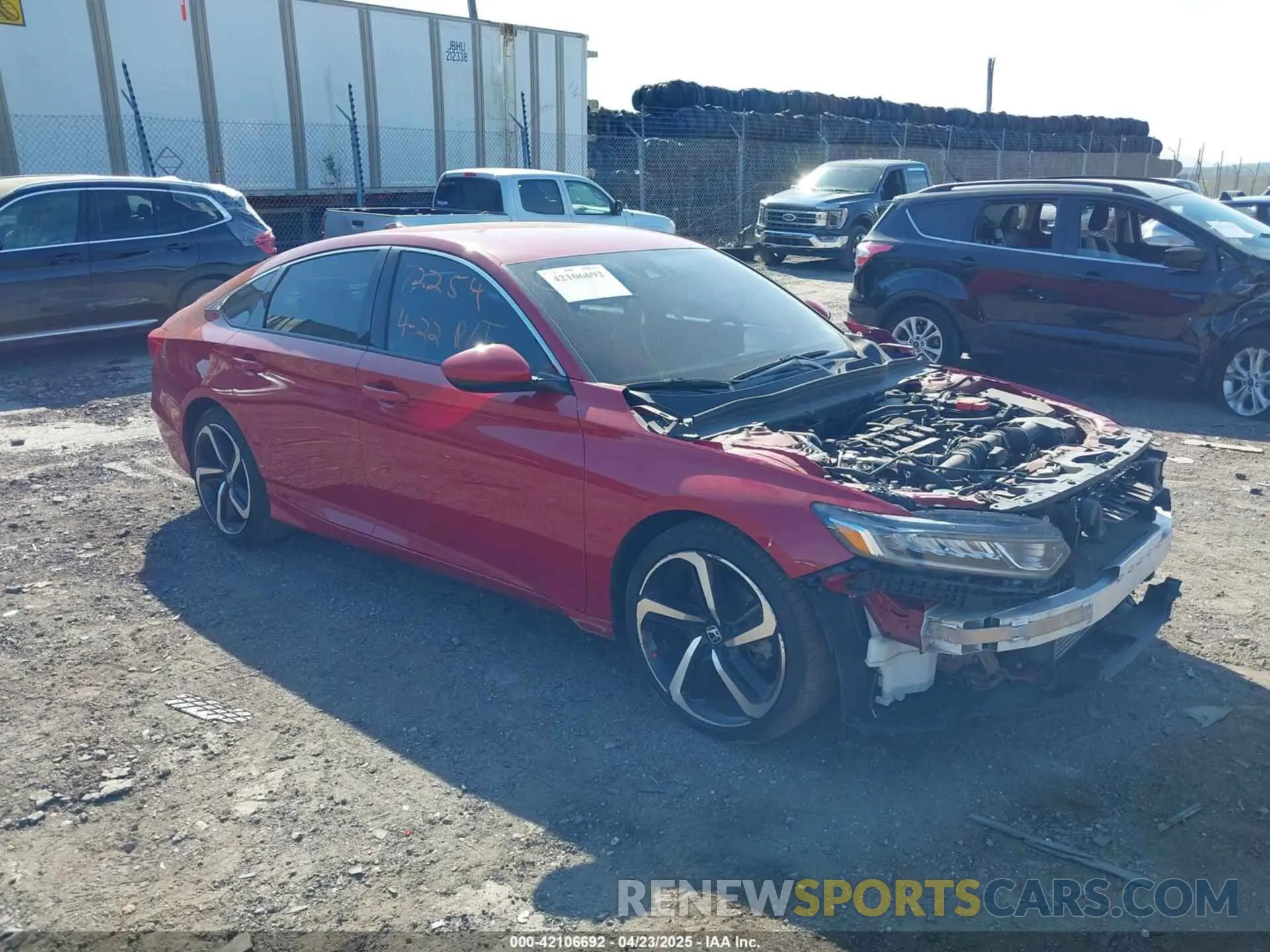 1 fotografías del automóvil dañado 1HGCV1F35KA109932 HONDA ACCORD 2019