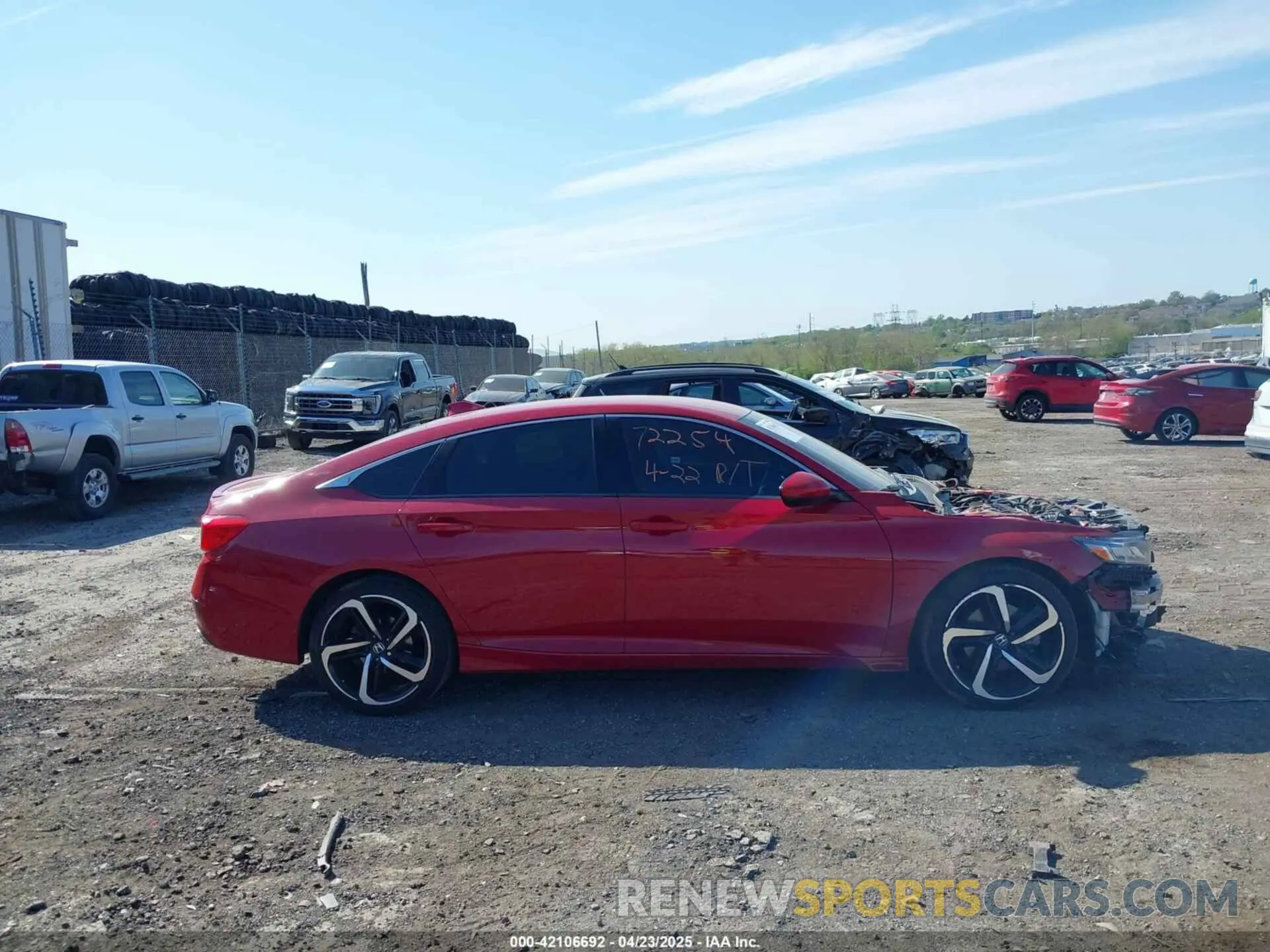 14 fotografías del automóvil dañado 1HGCV1F35KA109932 HONDA ACCORD 2019