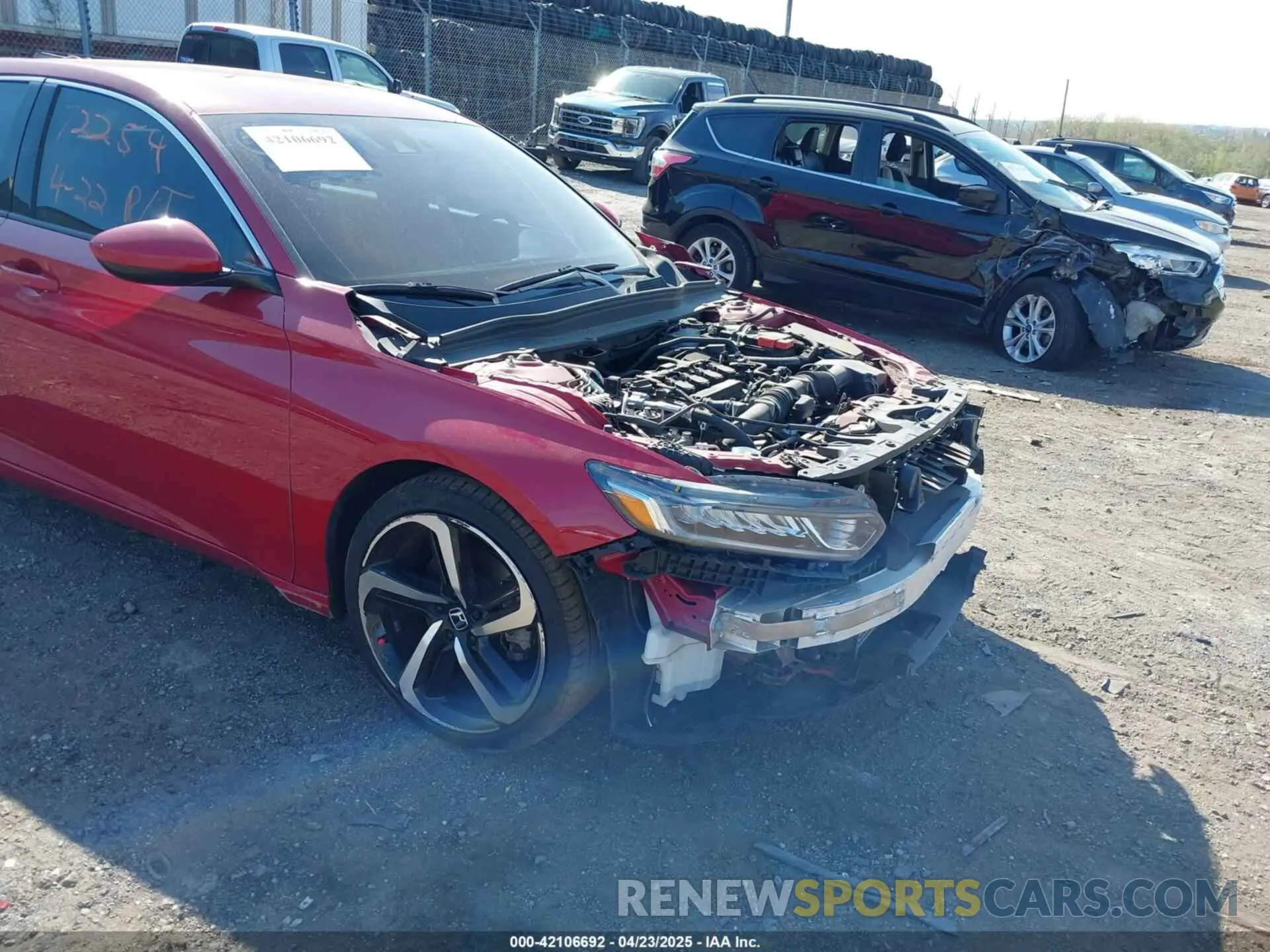 19 fotografías del automóvil dañado 1HGCV1F35KA109932 HONDA ACCORD 2019