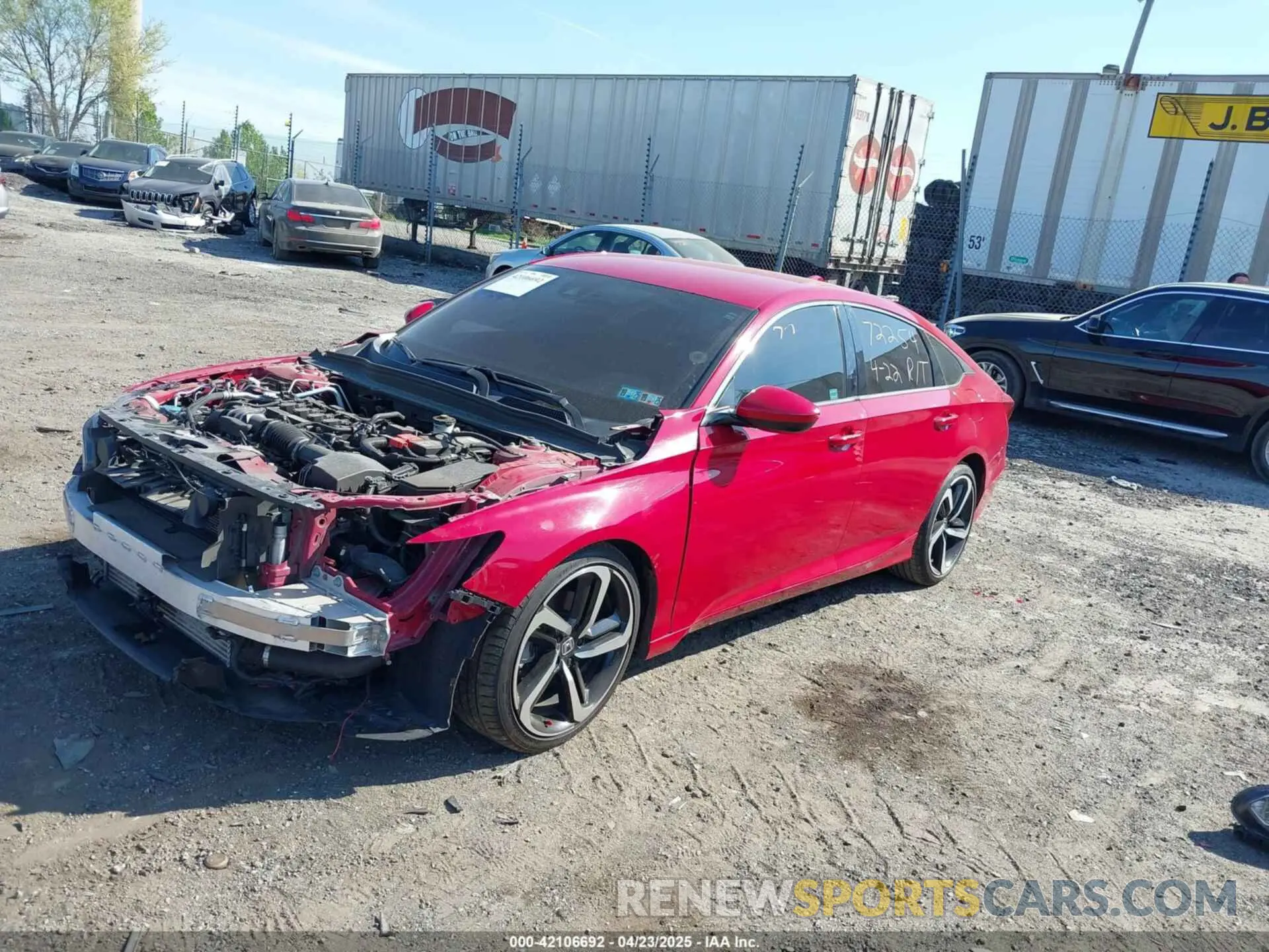 2 fotografías del automóvil dañado 1HGCV1F35KA109932 HONDA ACCORD 2019