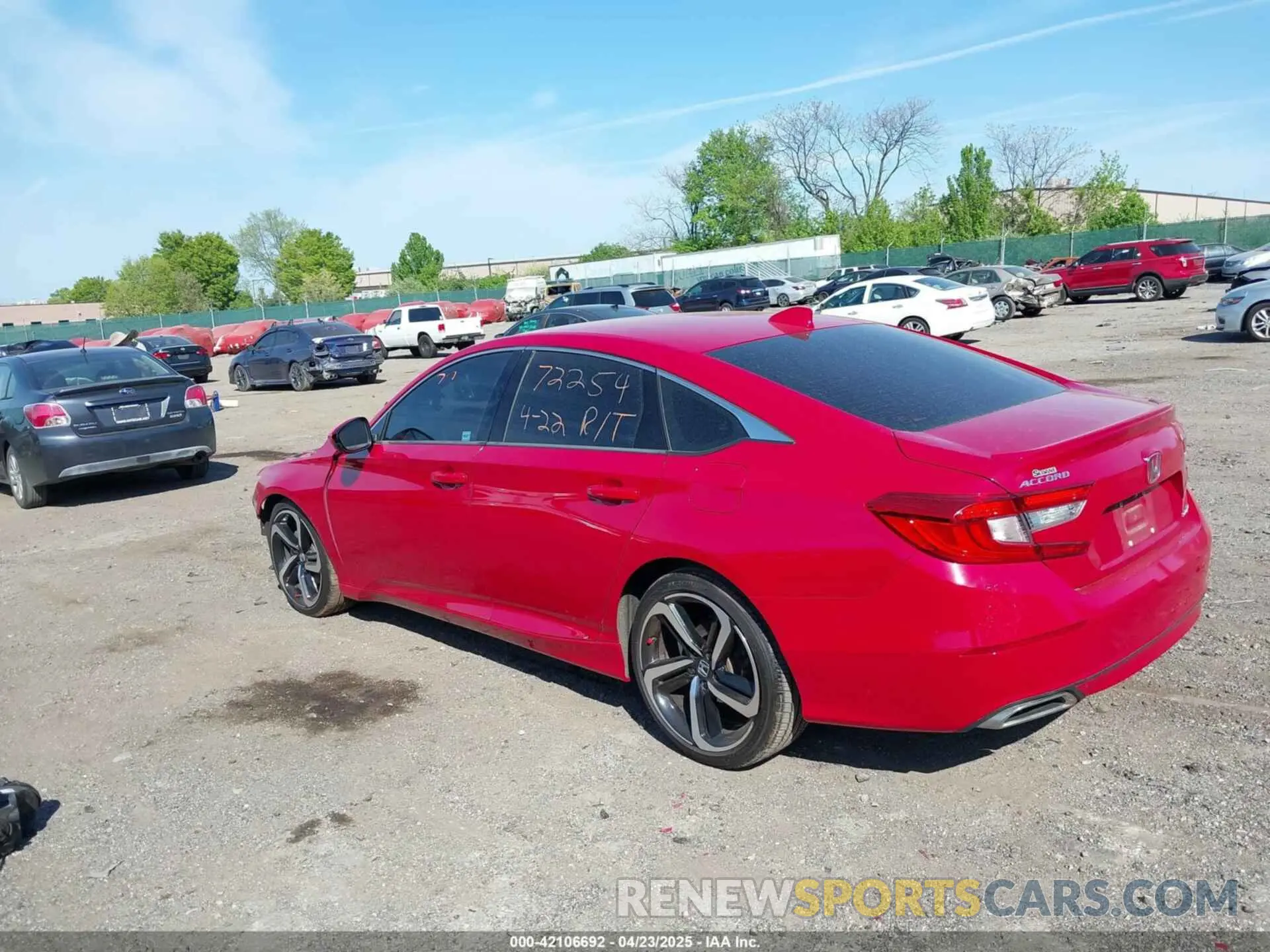3 fotografías del automóvil dañado 1HGCV1F35KA109932 HONDA ACCORD 2019