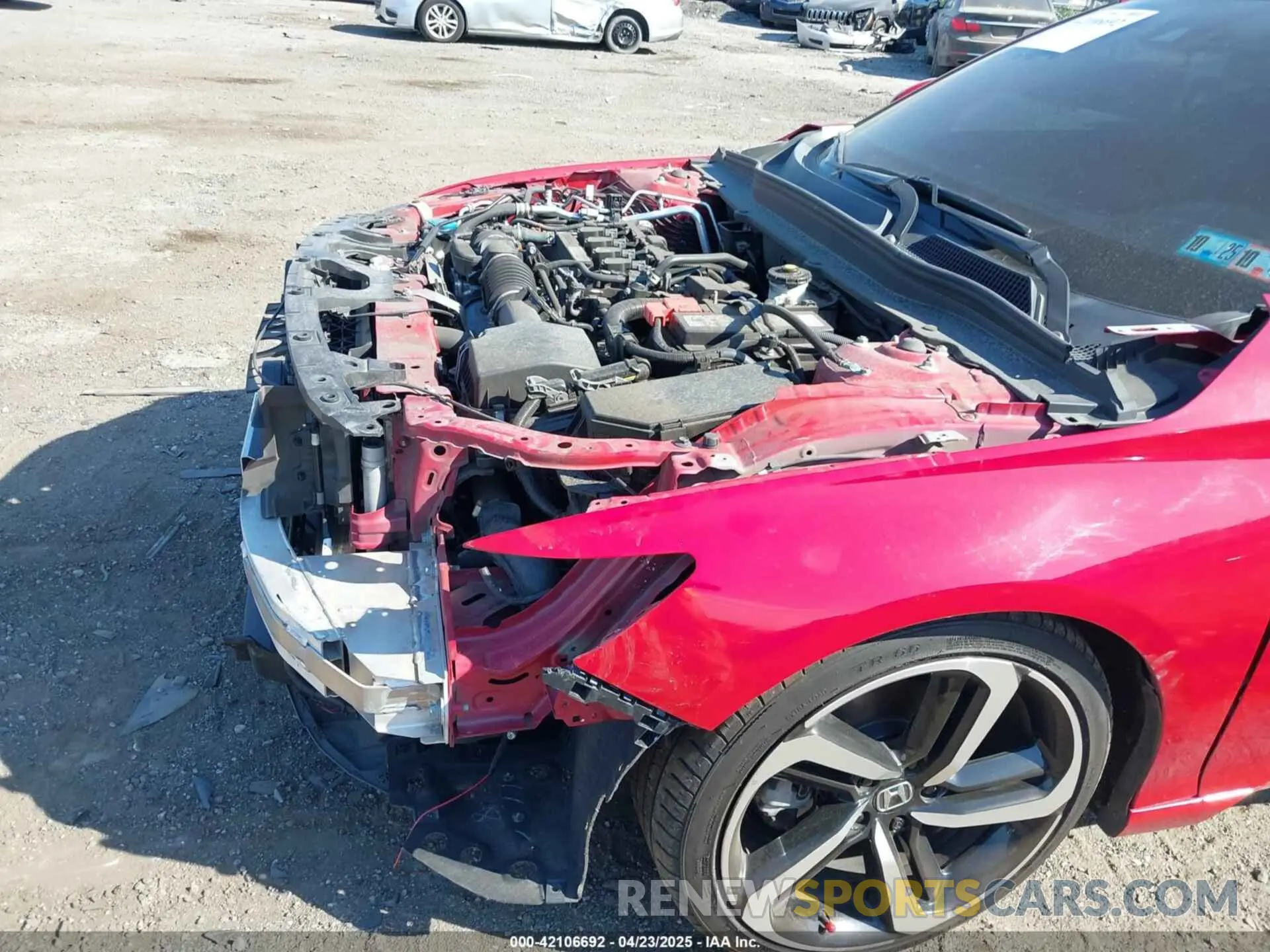 6 fotografías del automóvil dañado 1HGCV1F35KA109932 HONDA ACCORD 2019