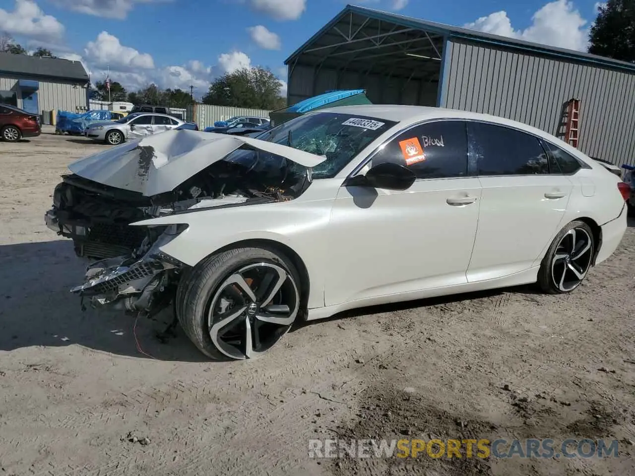 1 fotografías del automóvil dañado 1HGCV1F35KA134071 HONDA ACCORD 2019